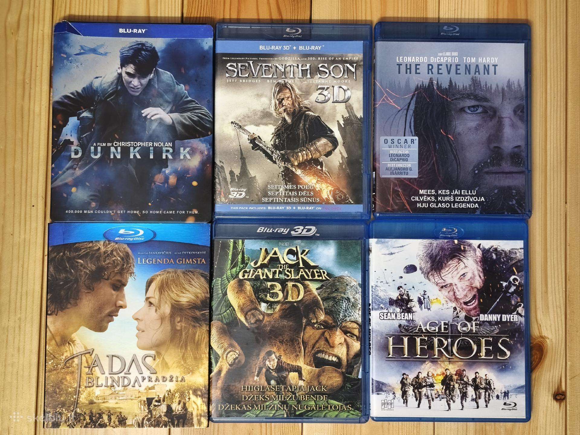 Blu-ray filmų kolekcija