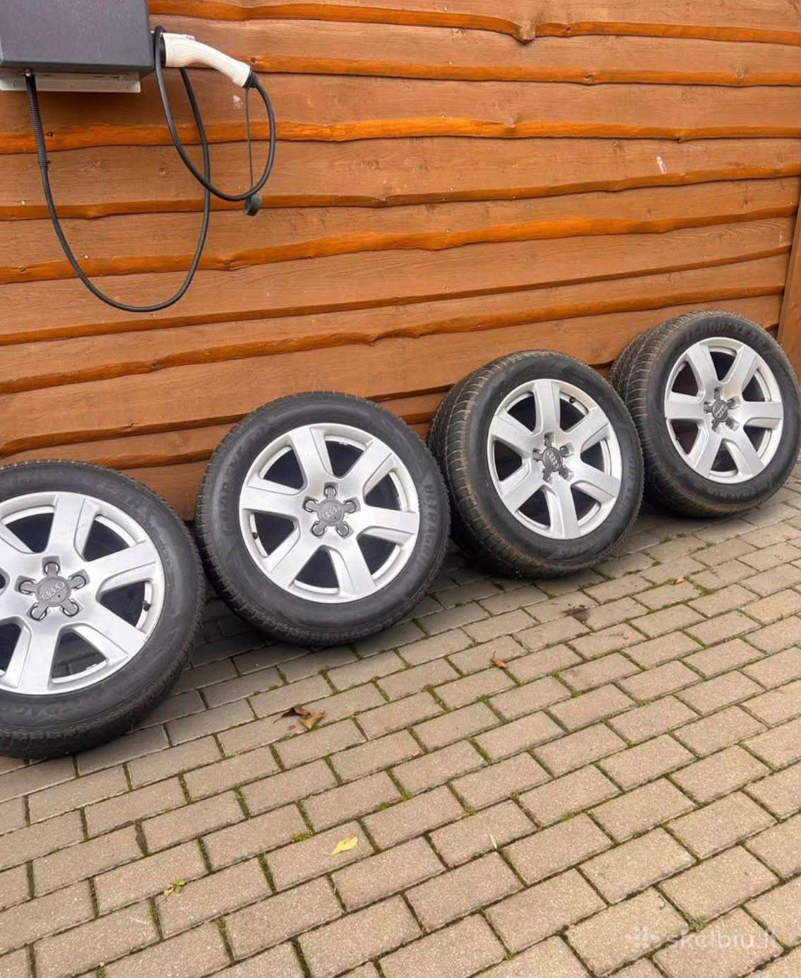 Audi A6 C7 ratlankiai su padangomis