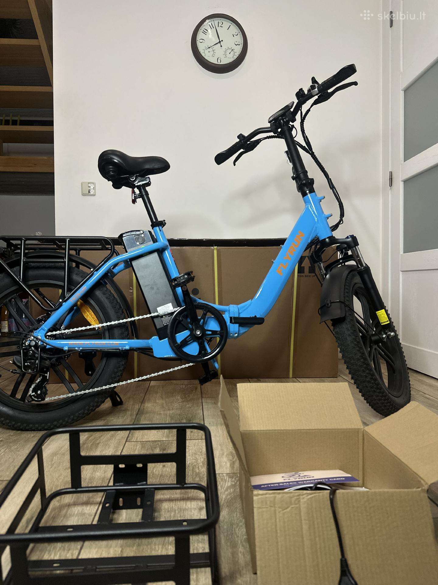 Elektrinis dviratis Flyrun Tr20-ur rida tik 48km
