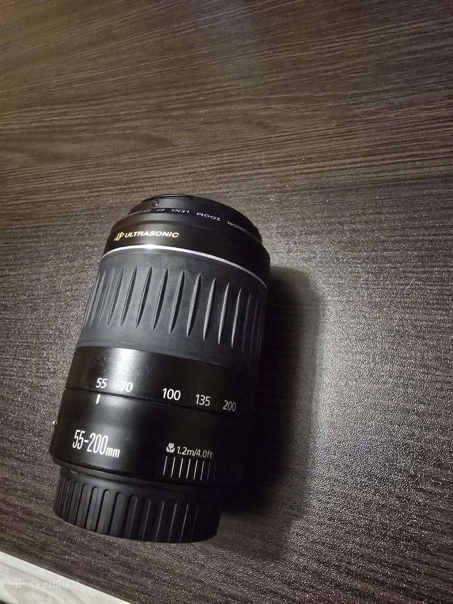 Canon Ef 55–200mm f/4.5–5.6 II Usm objektyvas