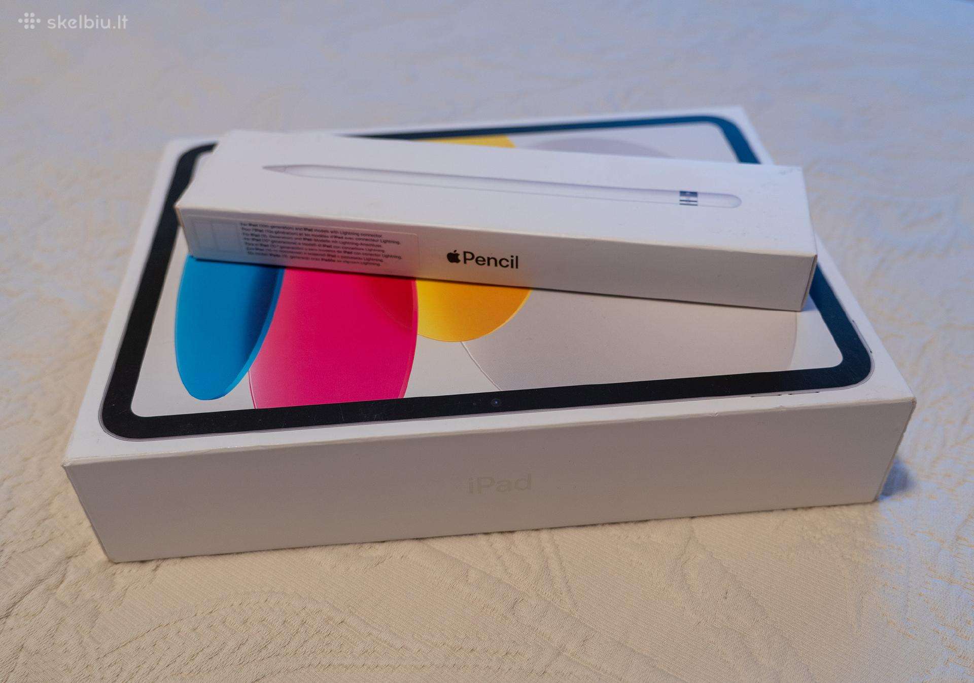 iPad 10.9" (10 kartos), 64gb, Silver, 2023 m.