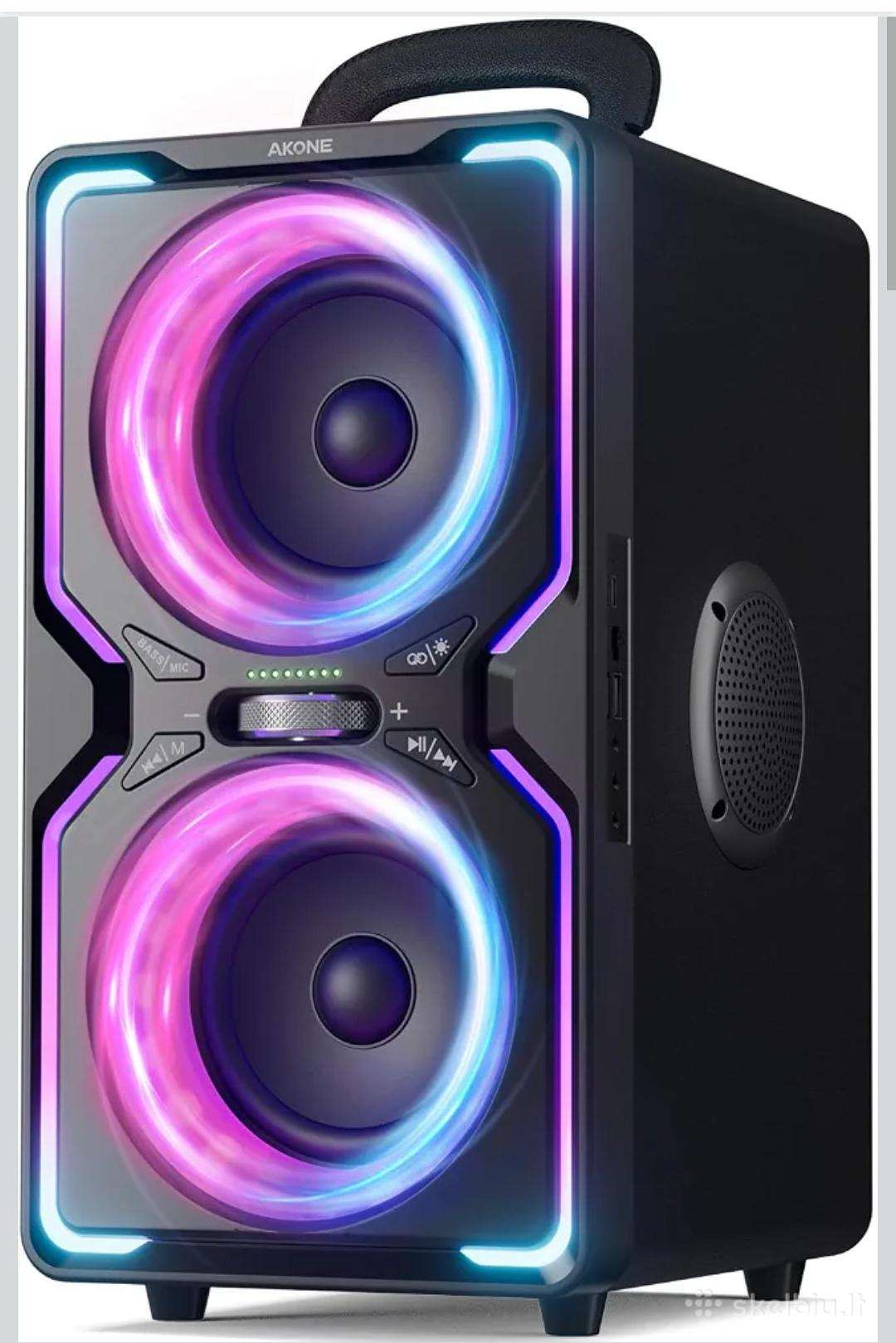 Nešiojama Akone Bluetooth kolonėlė,240w