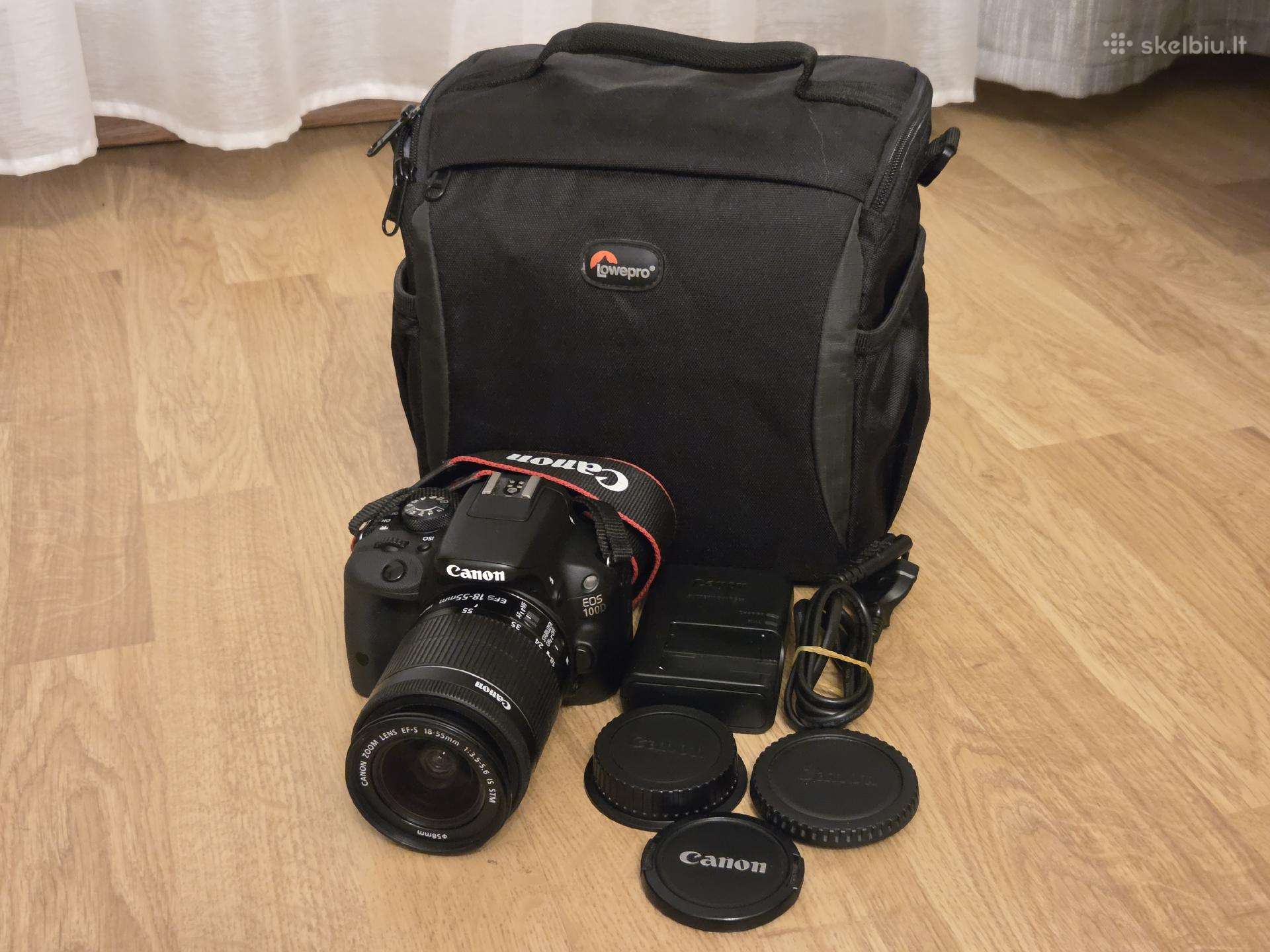 Canon EOS 100d / Dslr / 18-55mm Ef-s / 15k kadrų