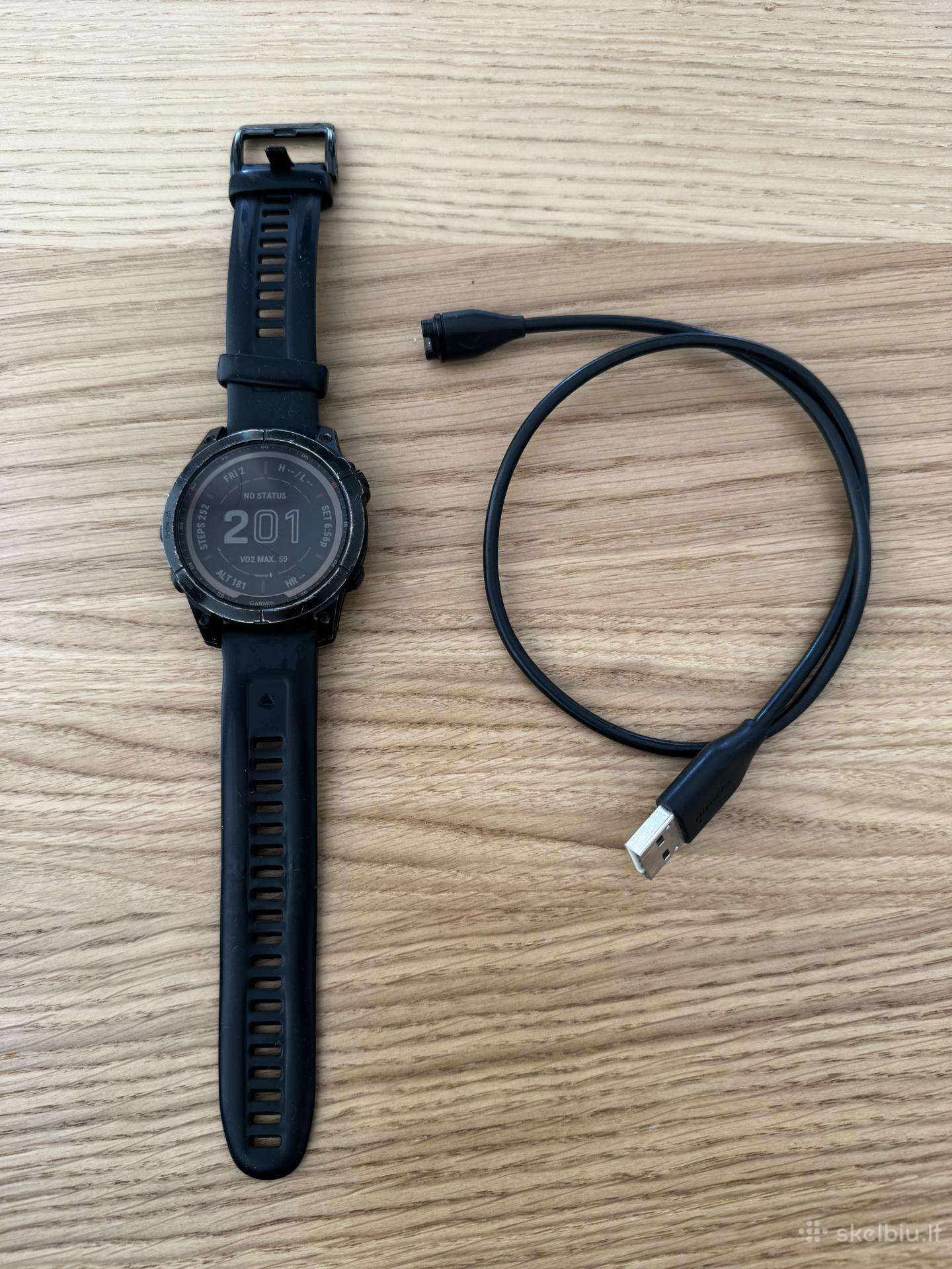 Garmin Fenix 7 Sapphire Solar 47mm titaninis