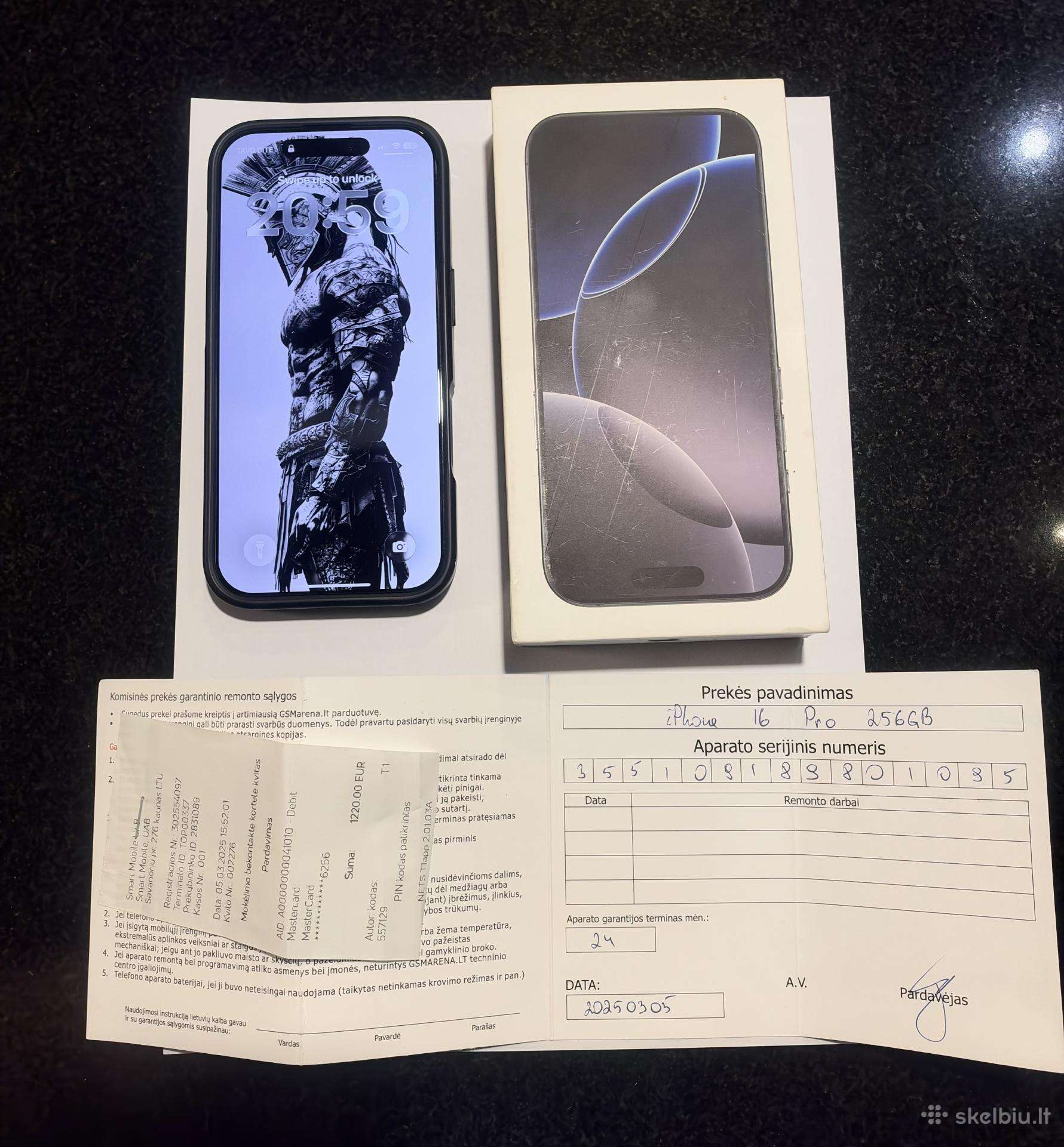 iPhone 16 pro 256 GB