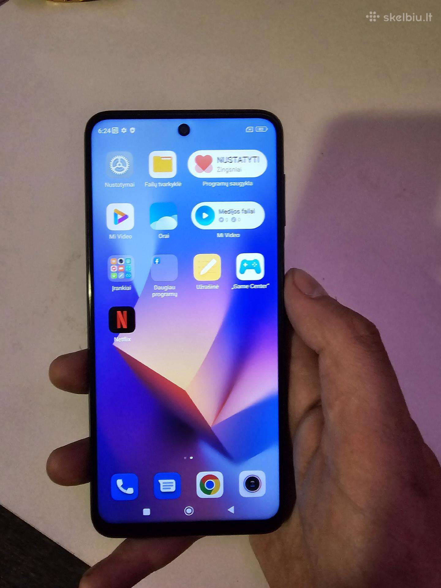 Xiaomi redmi note 9 pro 6/64gb su dėklu