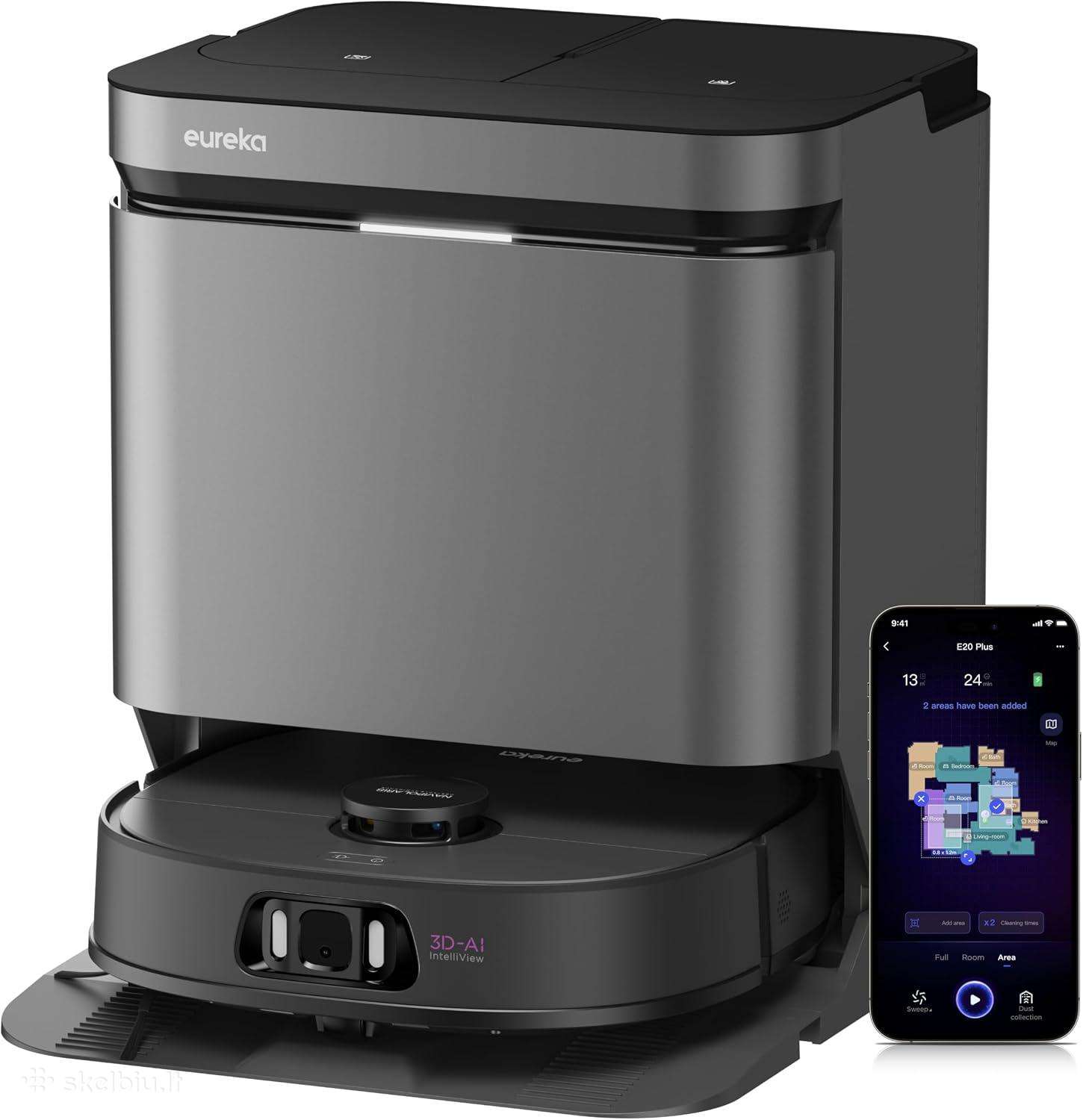 Eureka J15 Pro Ultra plaunantis robotas siurblys