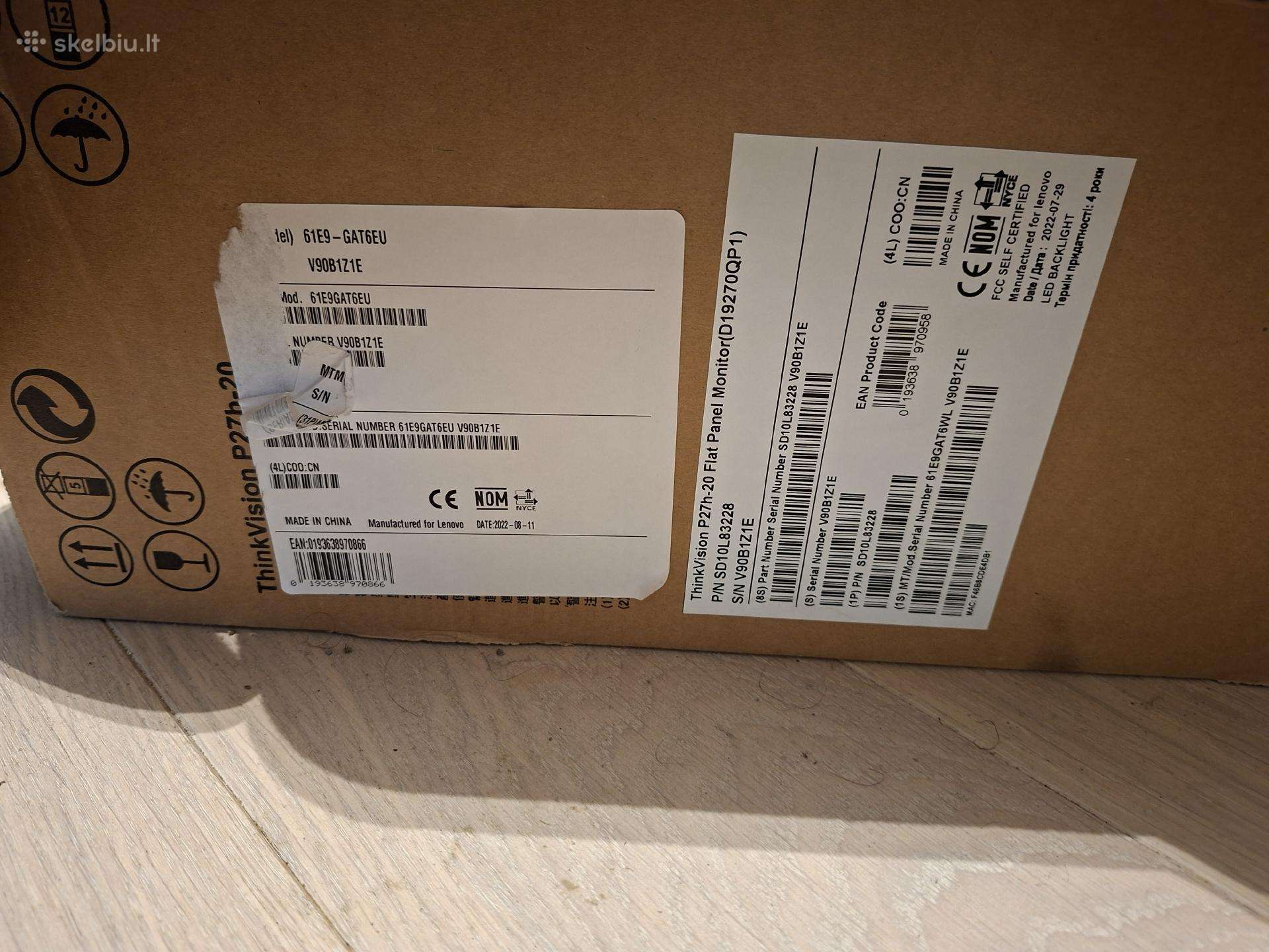 Lenovo Think Vision P27-20