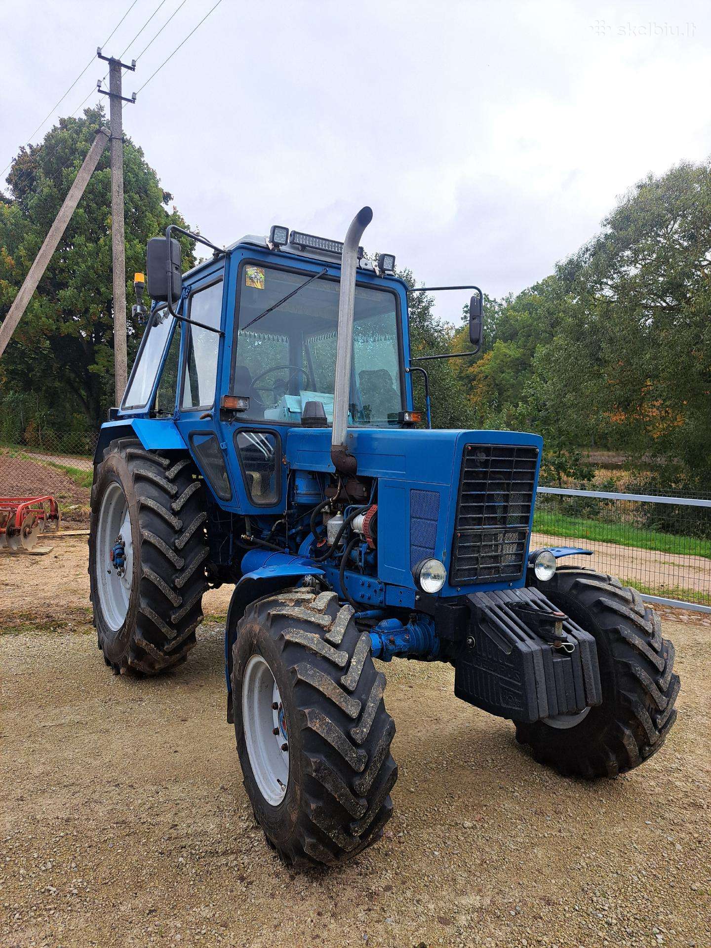Parduodamas labai gero stovio Mtz82 su turbina