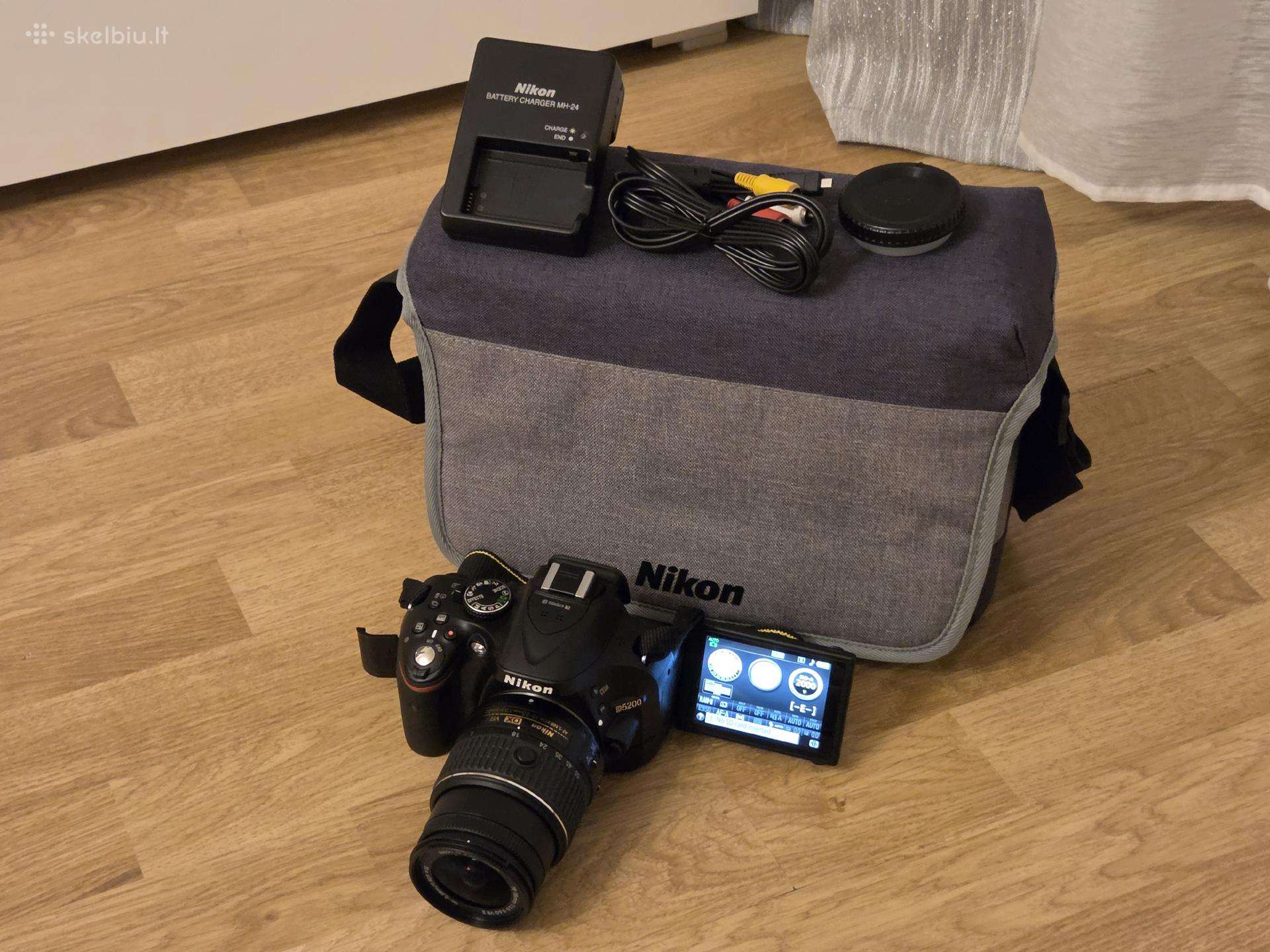 Nikon D5200 / 18-55mm Af-s / 2k kadrų