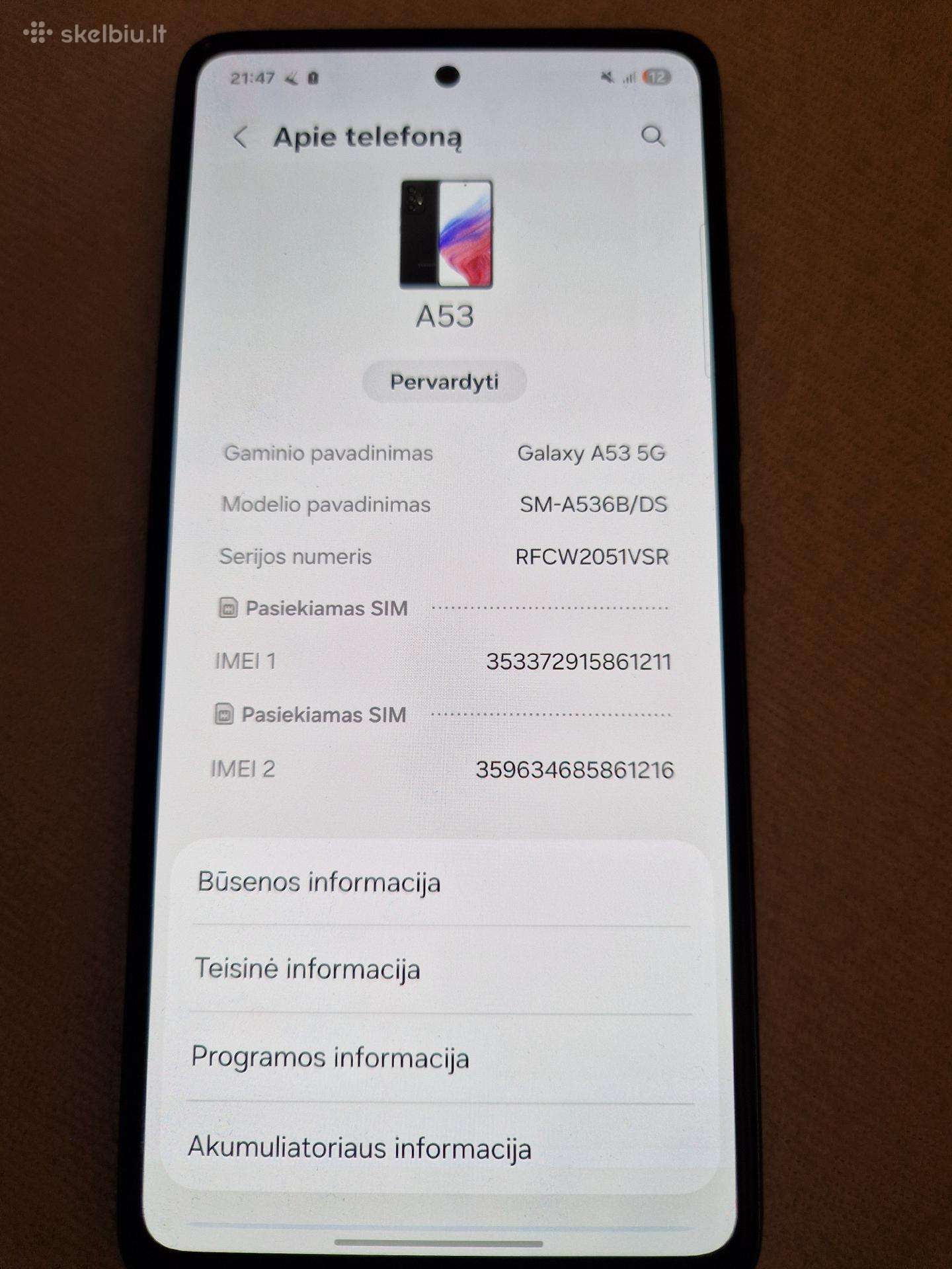 Samsung Galaxy A53