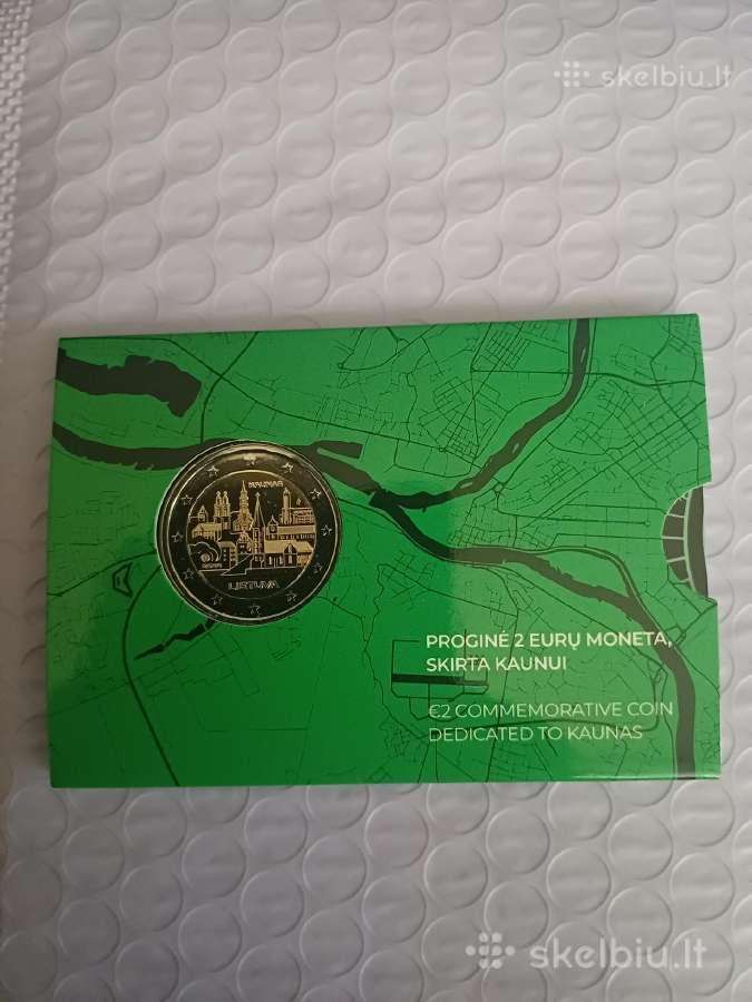 2 eur Bu Kortelė skirta Kaunui