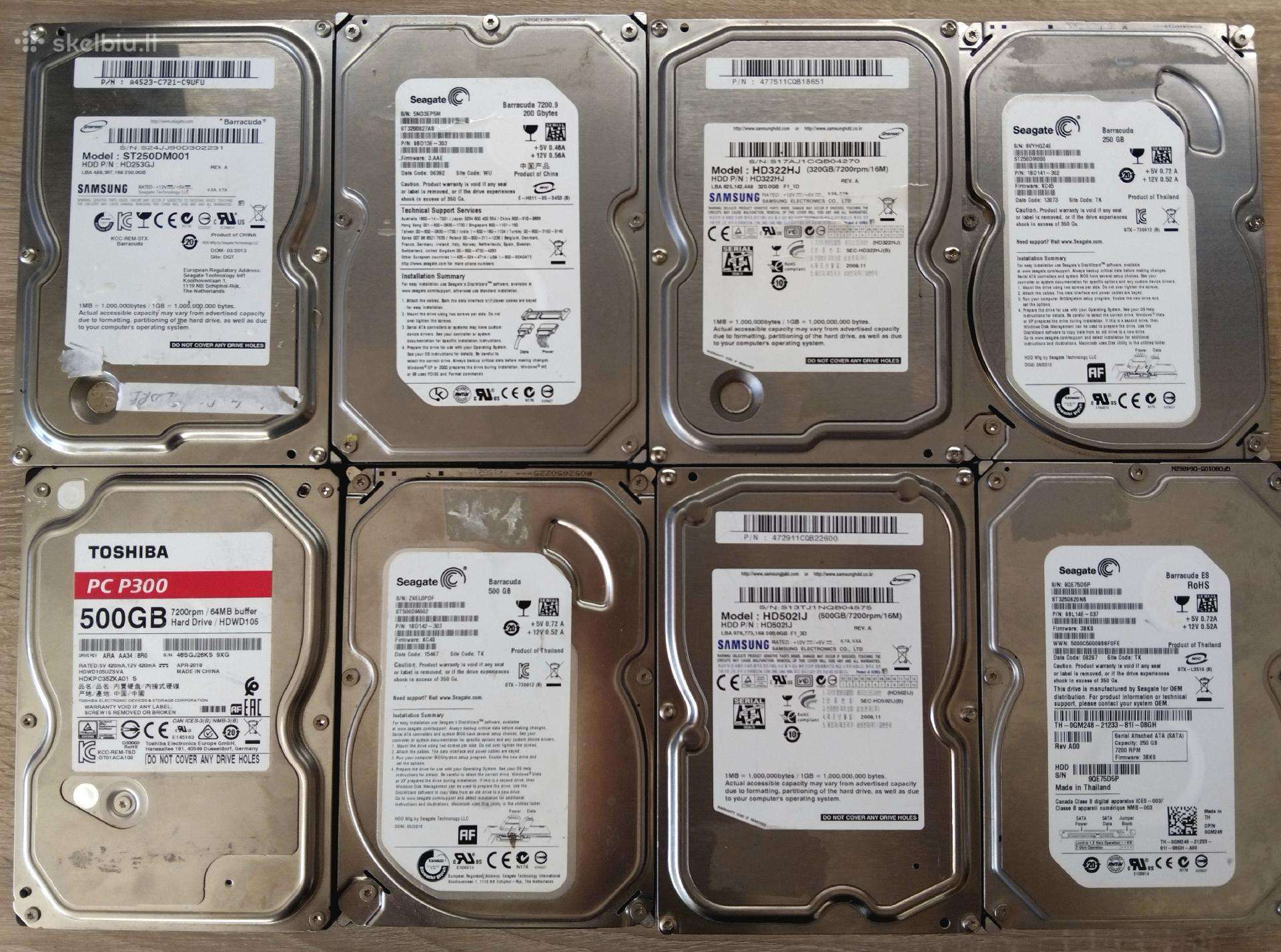 HDD 3.5 sata diskai