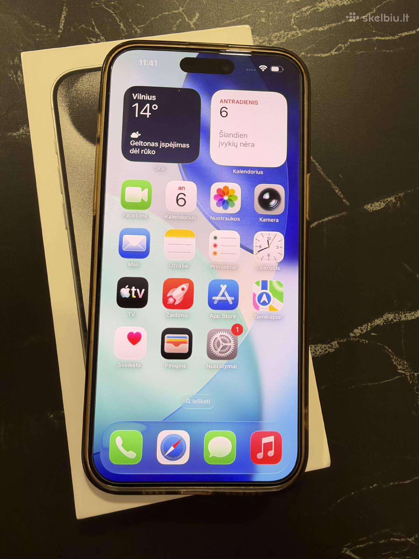 Parduodu Apple iPhone 15 Pro Max White 512 GB
