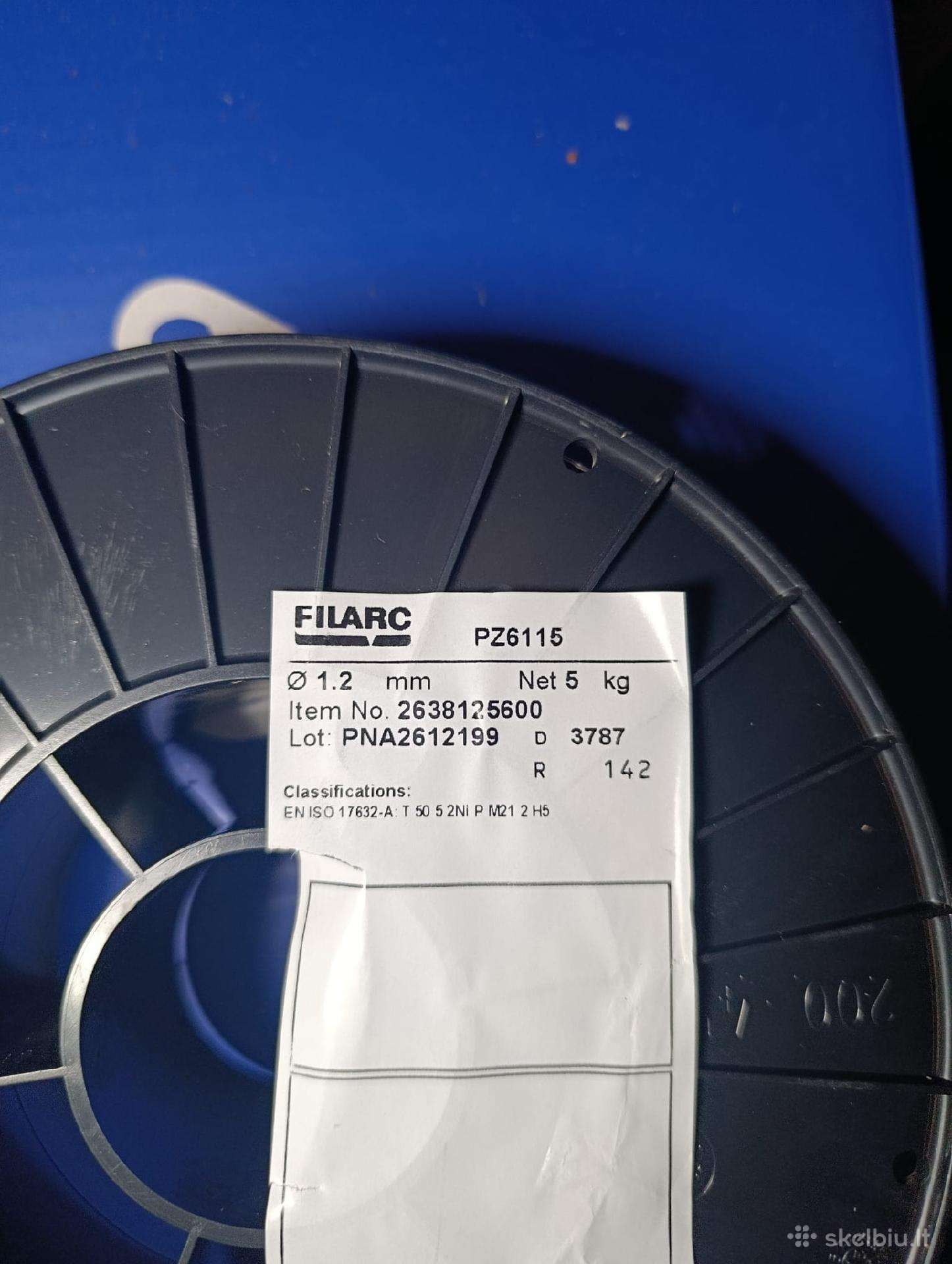 Esab Filarc Pz6115 suvirinimo viela