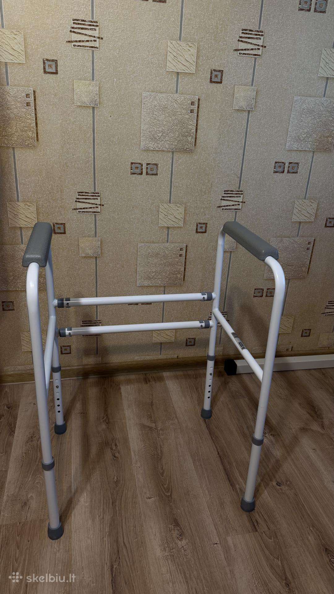 Tualeto rėmas/turėklas su reguliuojamu aukščiu