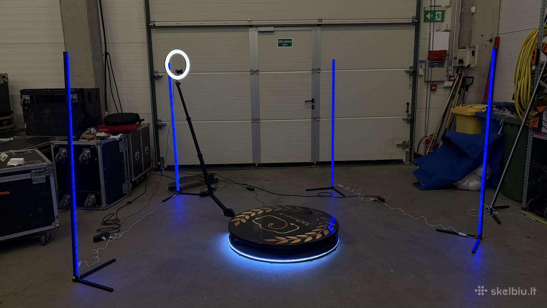 Parduodama 100 cm 360 video platforma