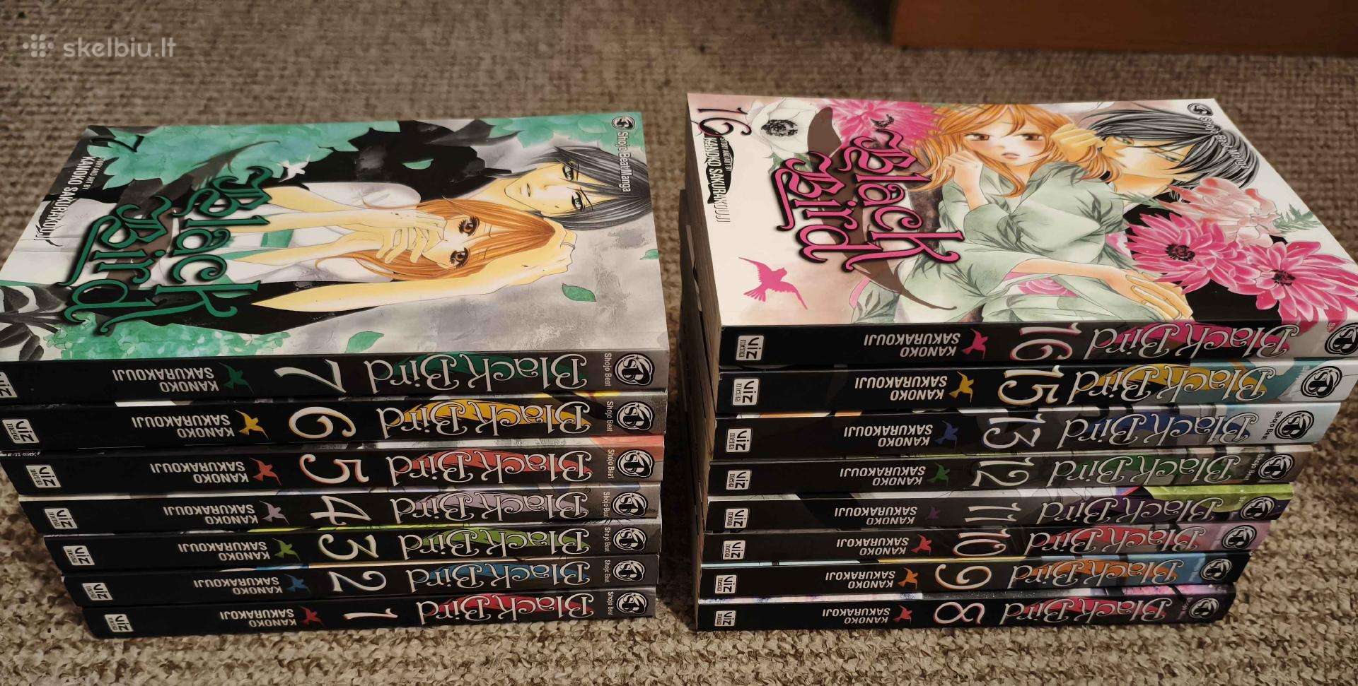 Black Bird Manga, Vol 1-13, 15/16