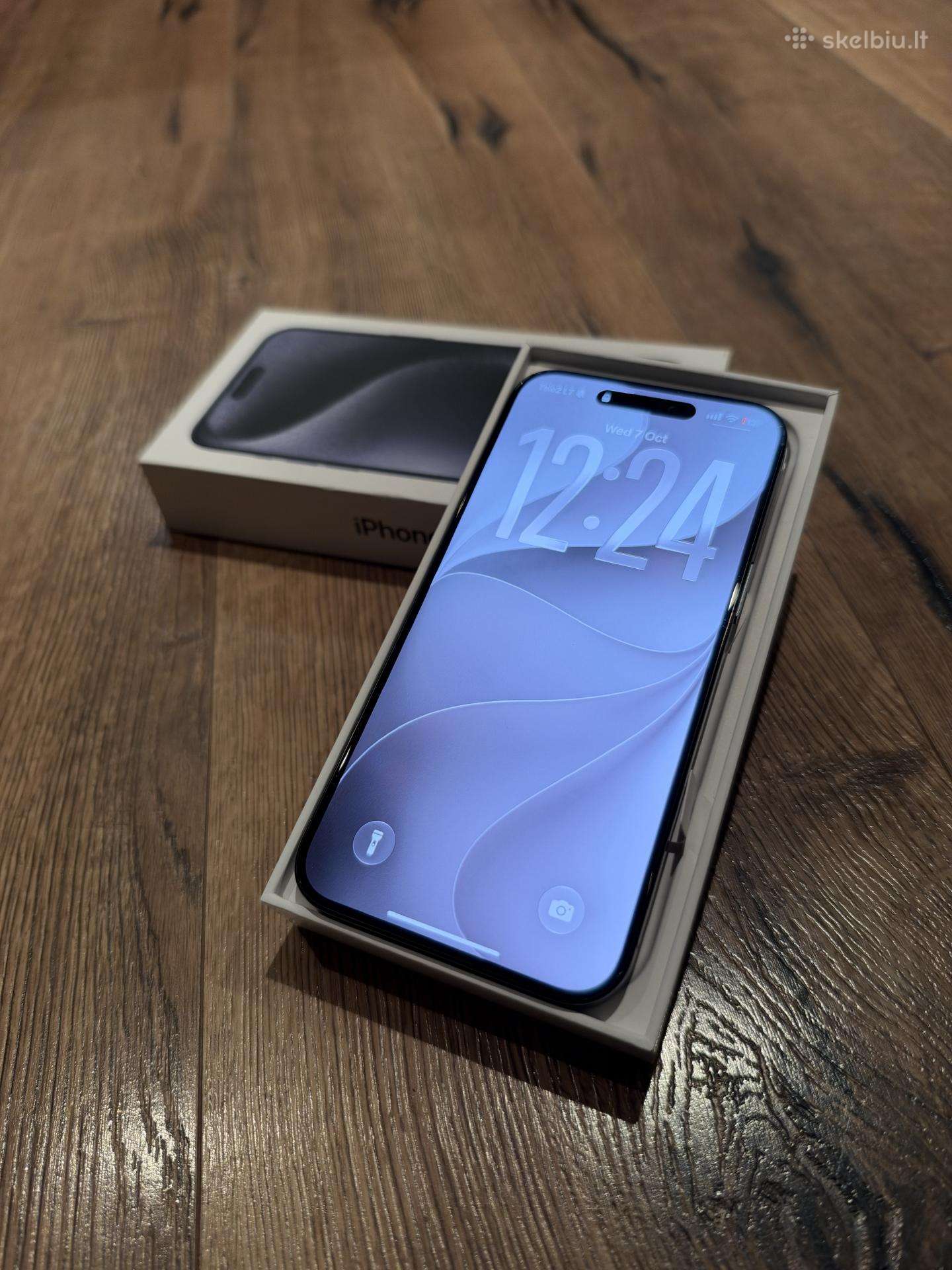 iPhone 15 Pro max, Blue Titanium, 256gb