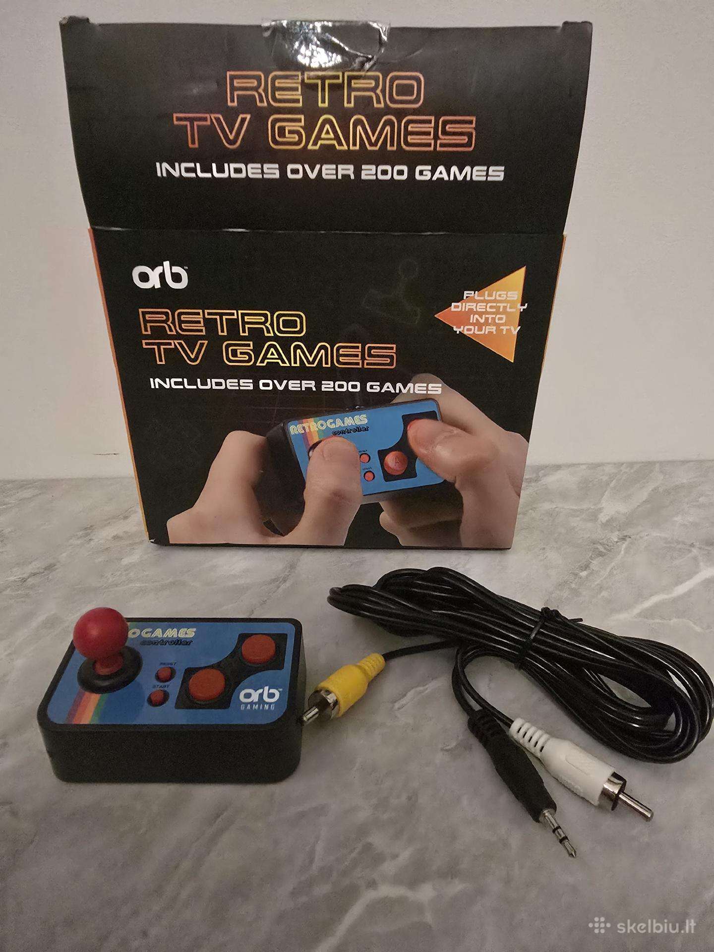 Orb Retro TV Games konsolė – 200 žaidimų