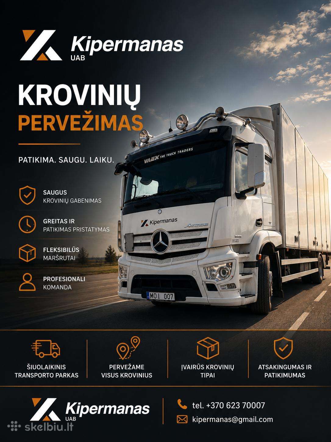 Kroviniu pervežimas