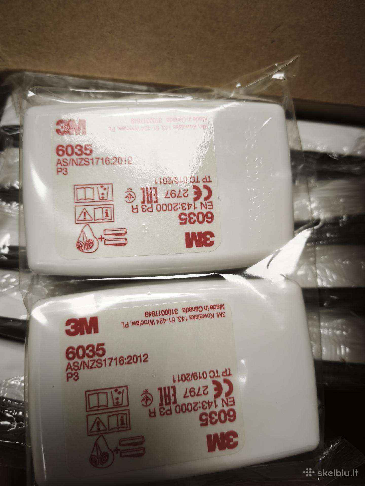 3m filtras puskaukėms, kaukėms 3m, 6035