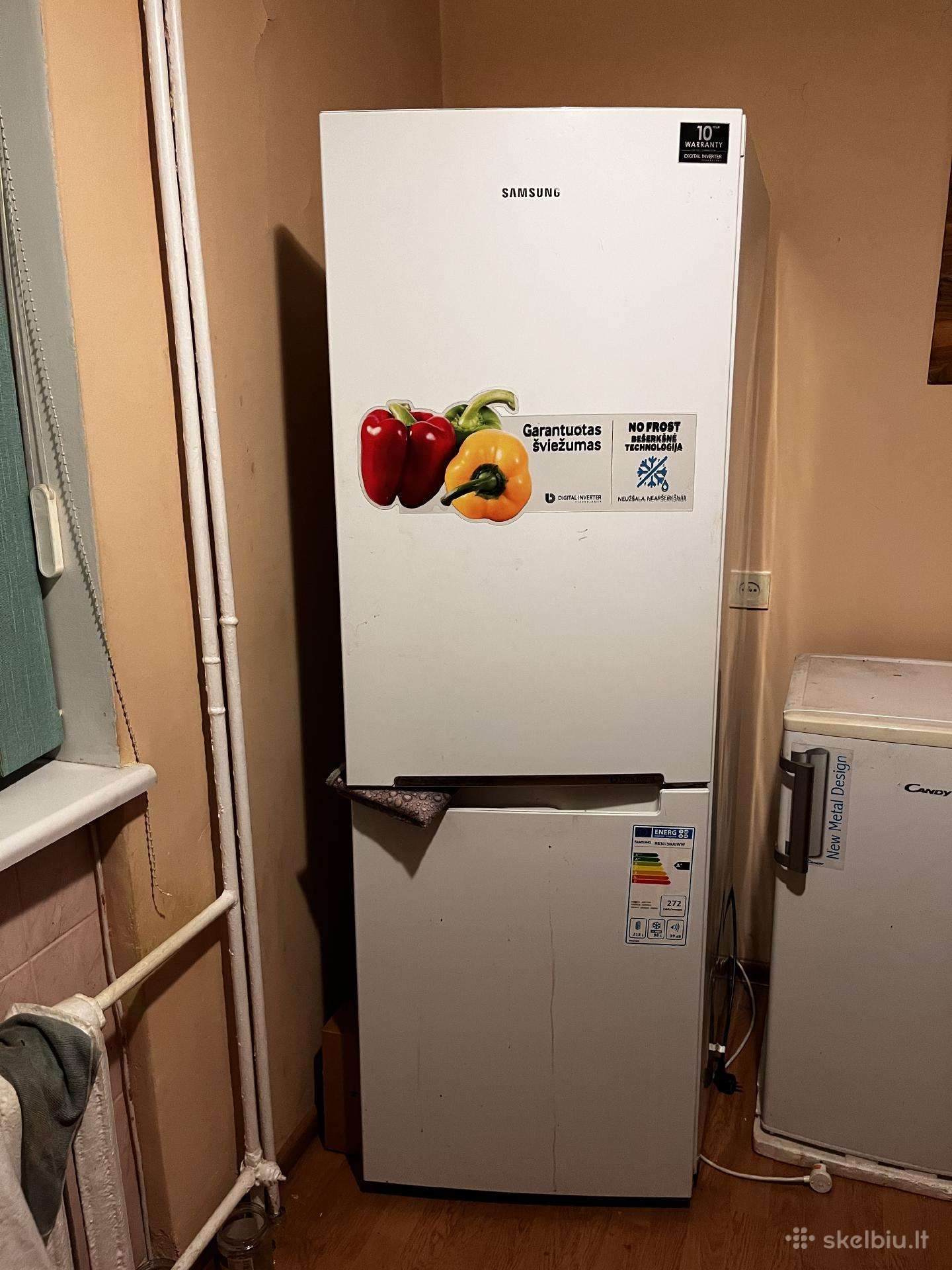 Šaldytuvas Samsung Rb30j3000ww - mažai naudotas