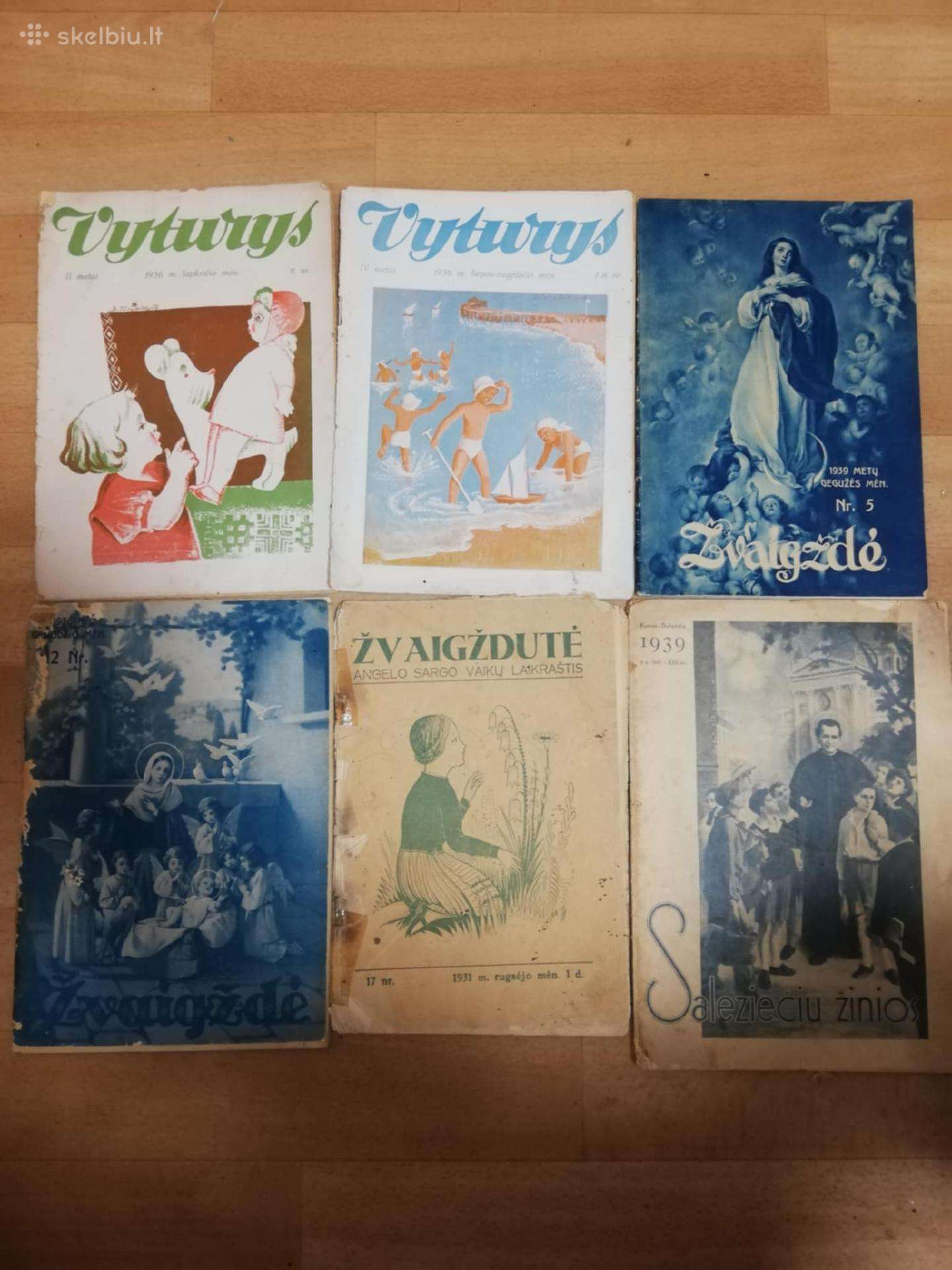 Sena spauda.