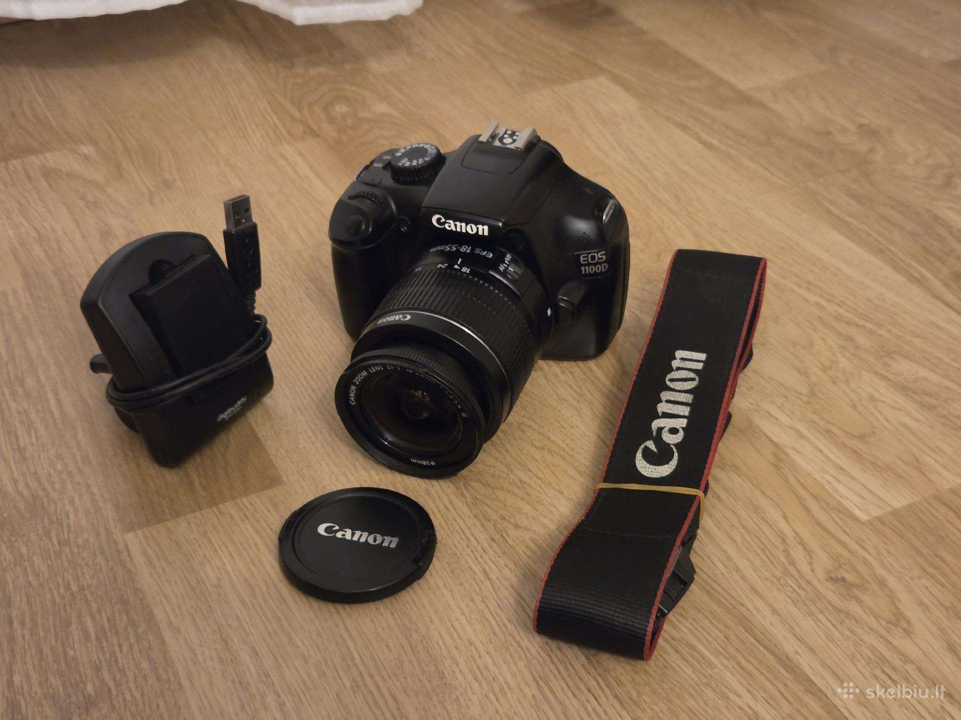 Canon EOS 1100d / 18-55mm Efs / 10.8k kadrų