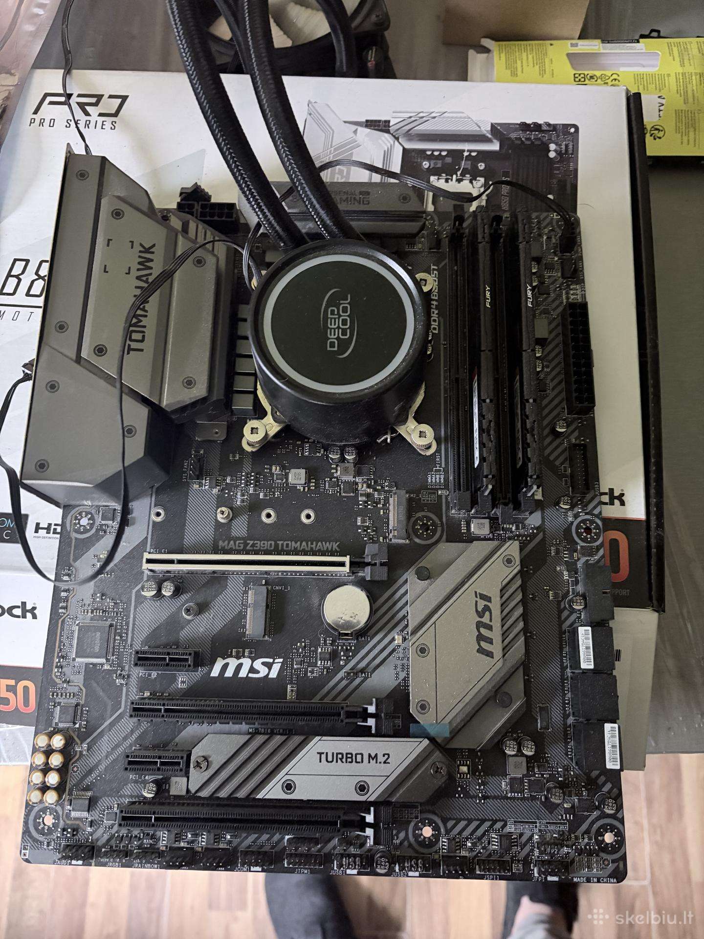 I5 9600k-32gb Ddr4-z390-water cooler