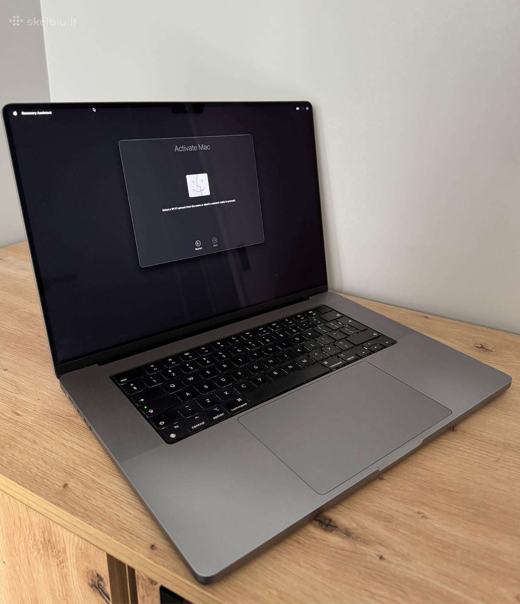 MacBook Pro 16, M1 Pro 16gb 1tb