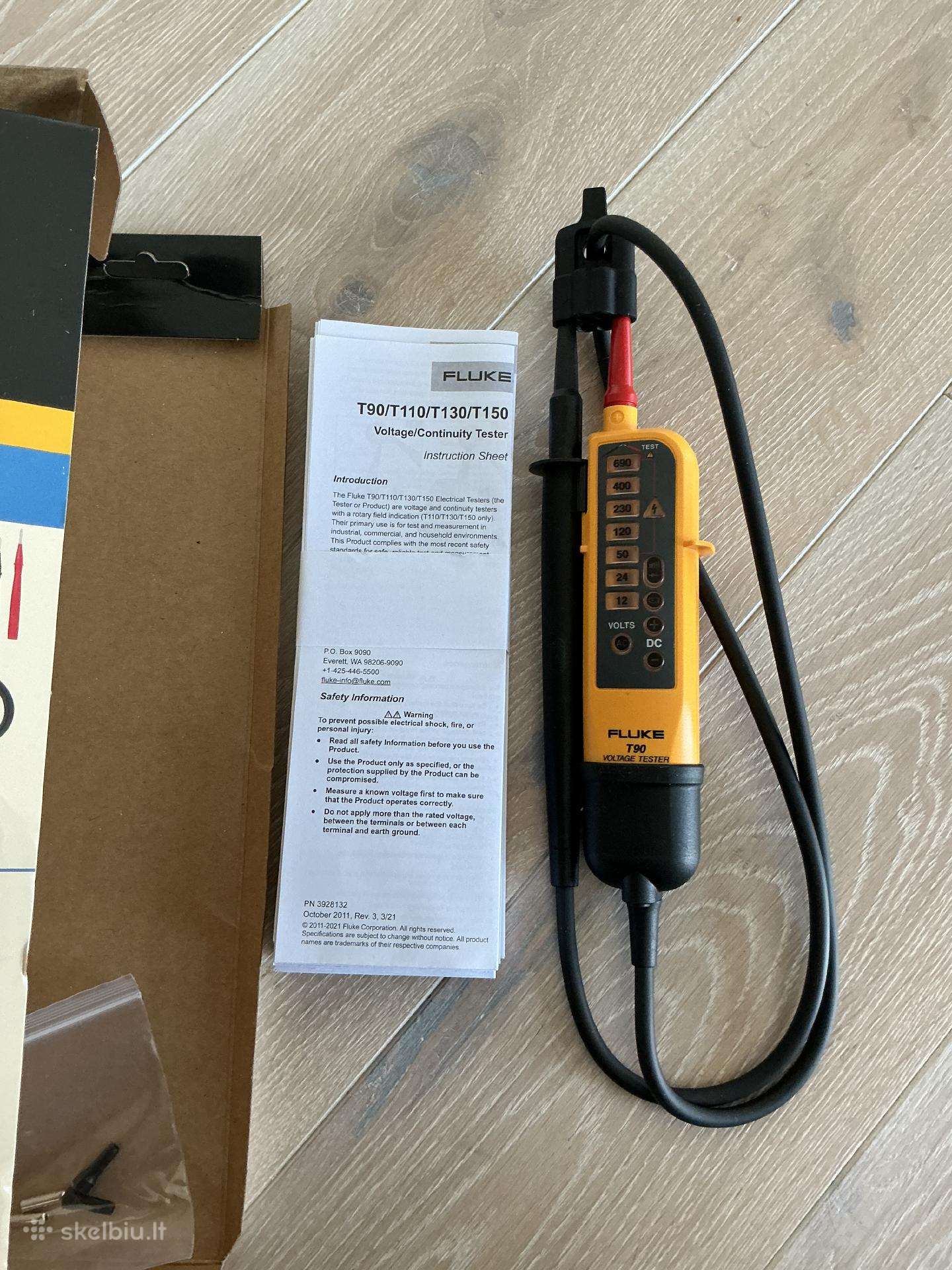 Multimetras Fluke T90