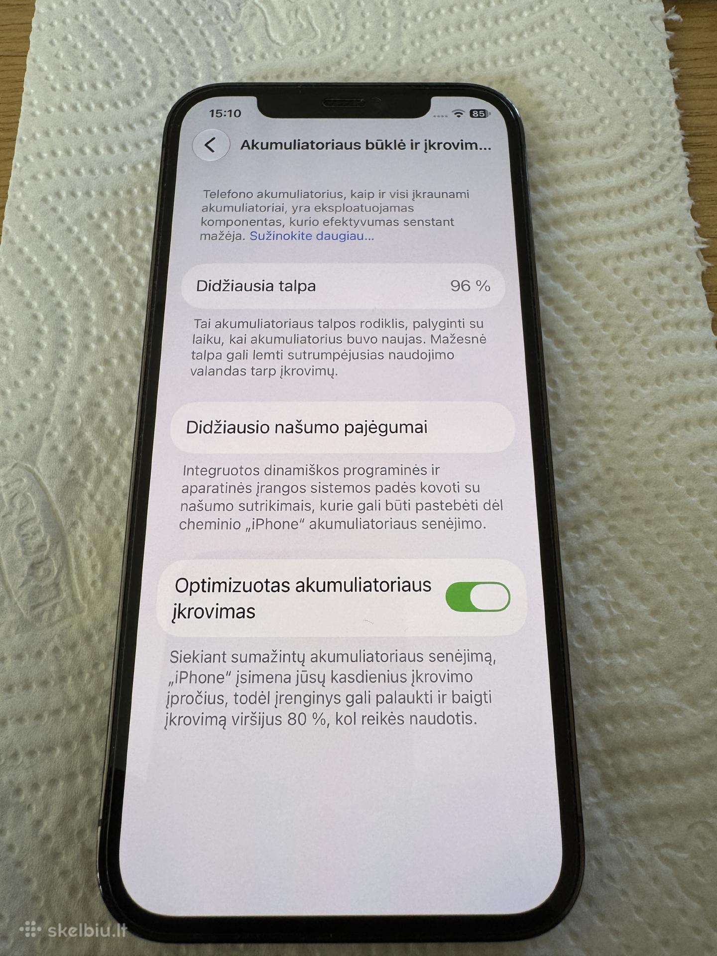 Parduodu iPhone 12 Pro, 128 GB