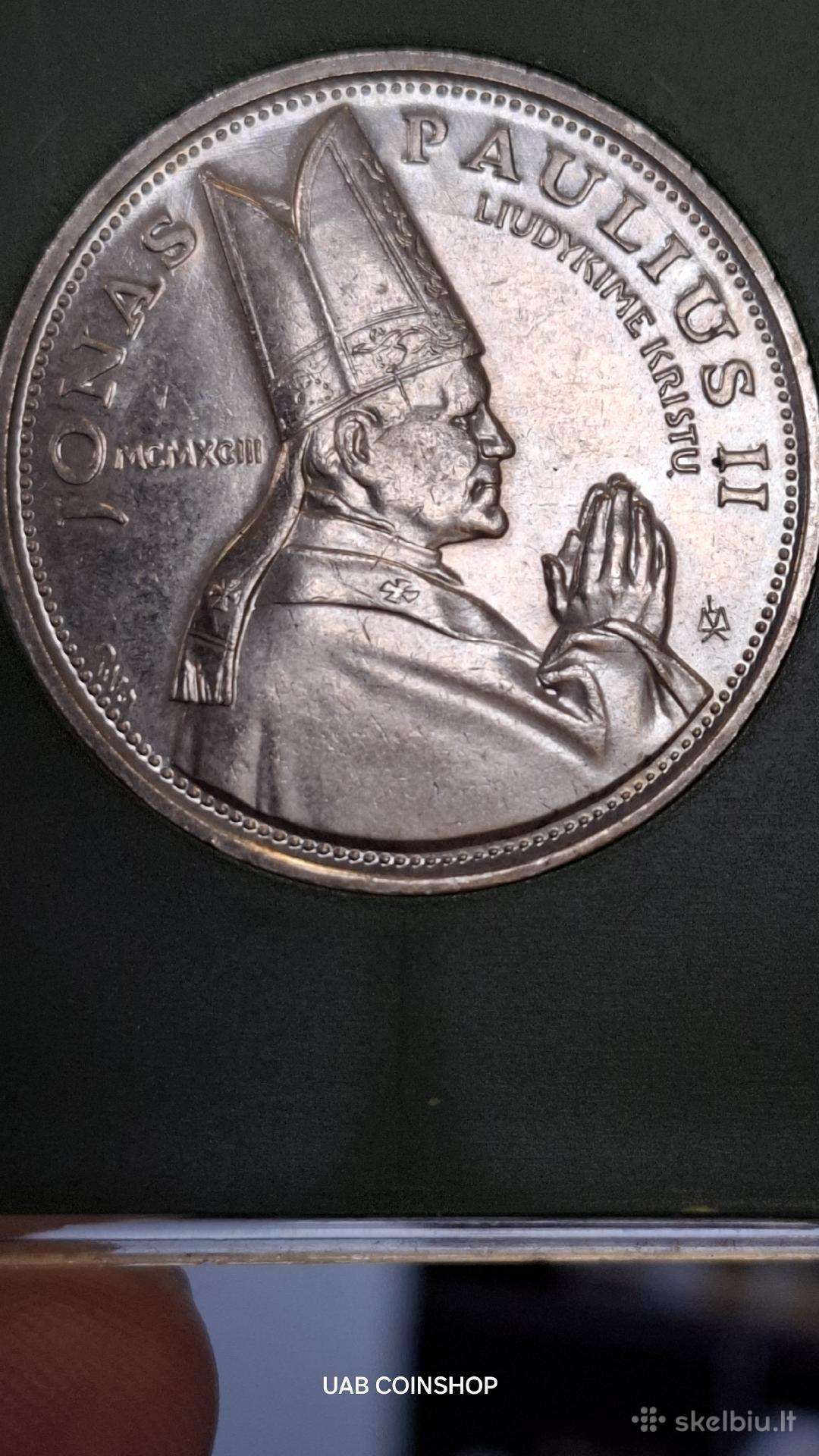 Jonas Paulius II 1993 10 litų