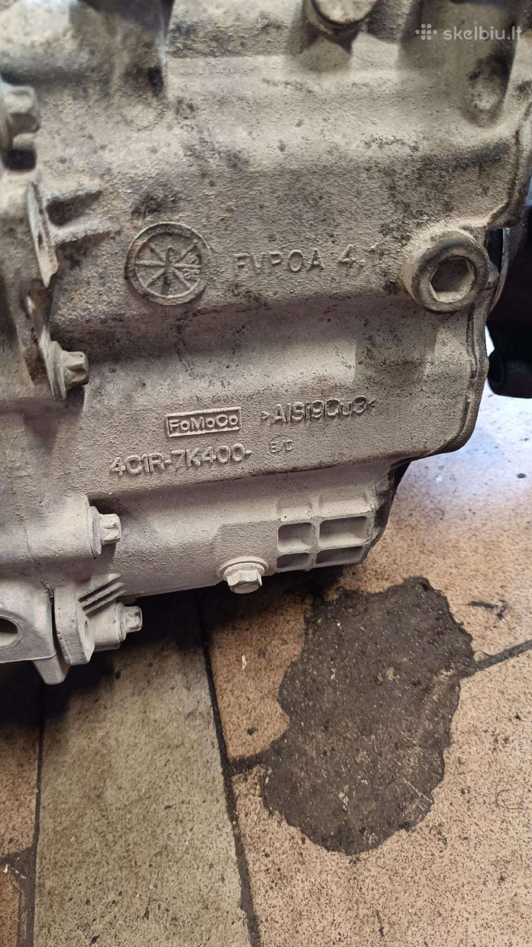 Ford Transit pavarų dėžė