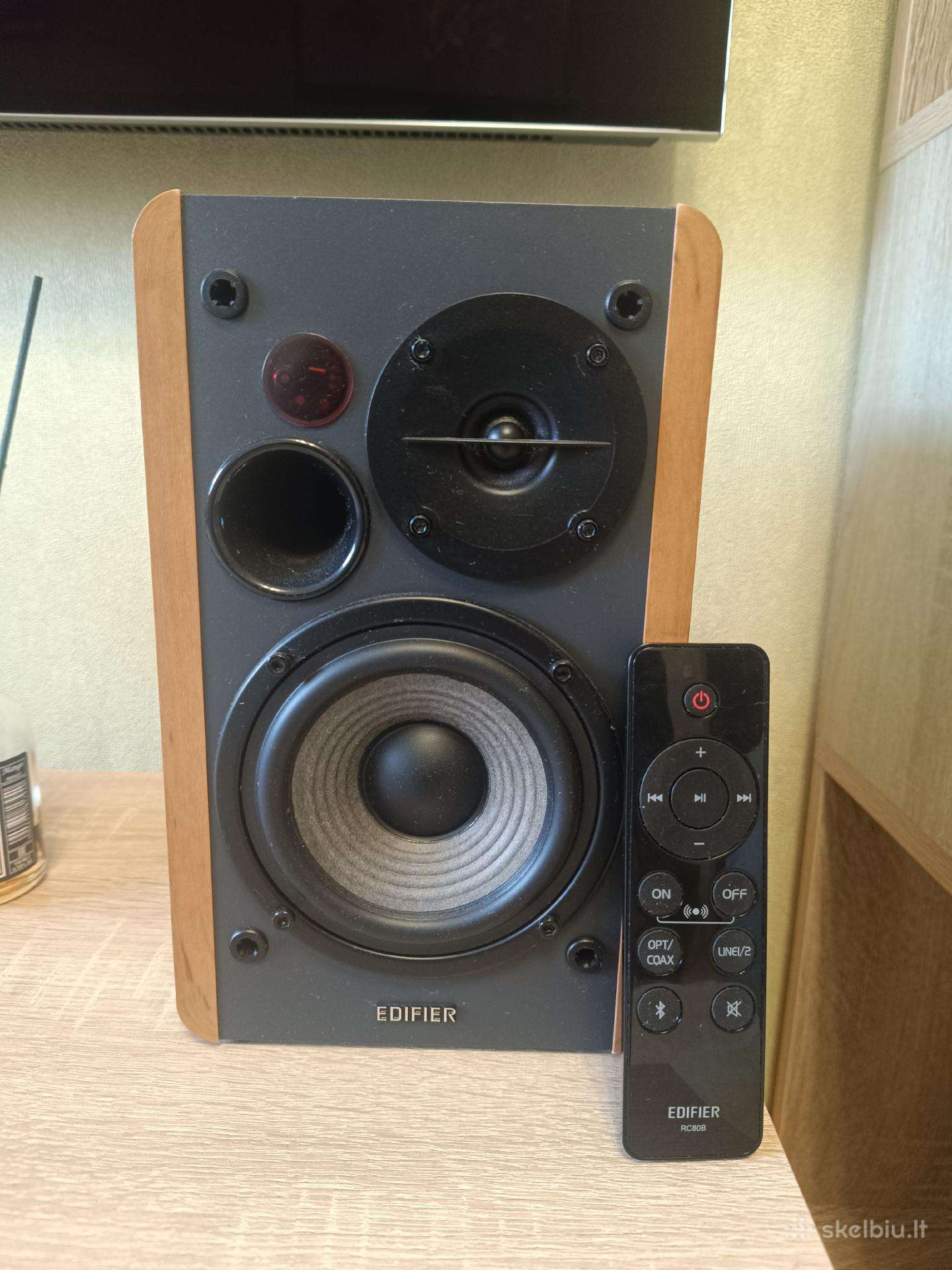 Edifier R1280dbs + Edifier T5 žemadažnis
