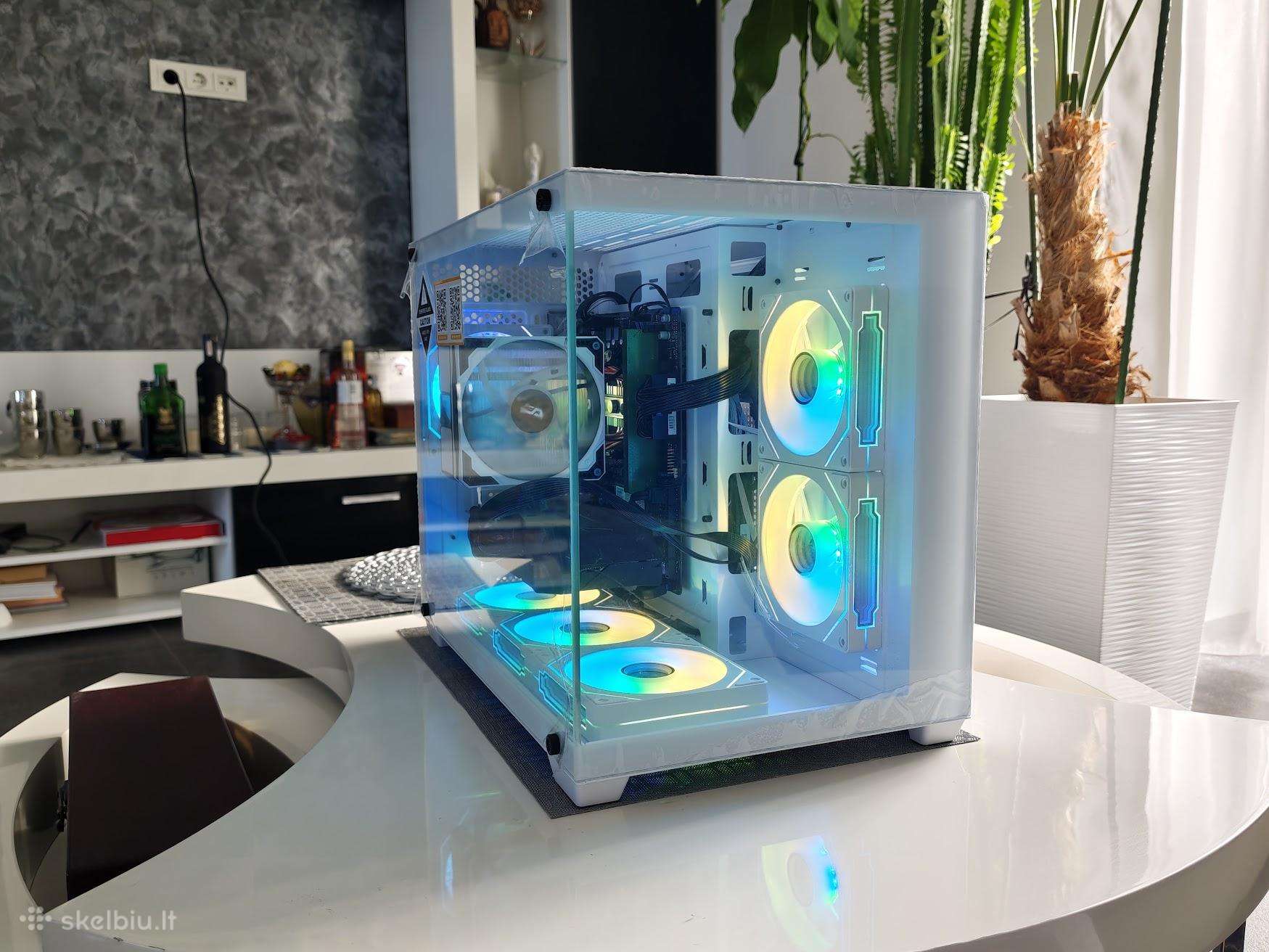 White Gaming žaidimų kompiuteris