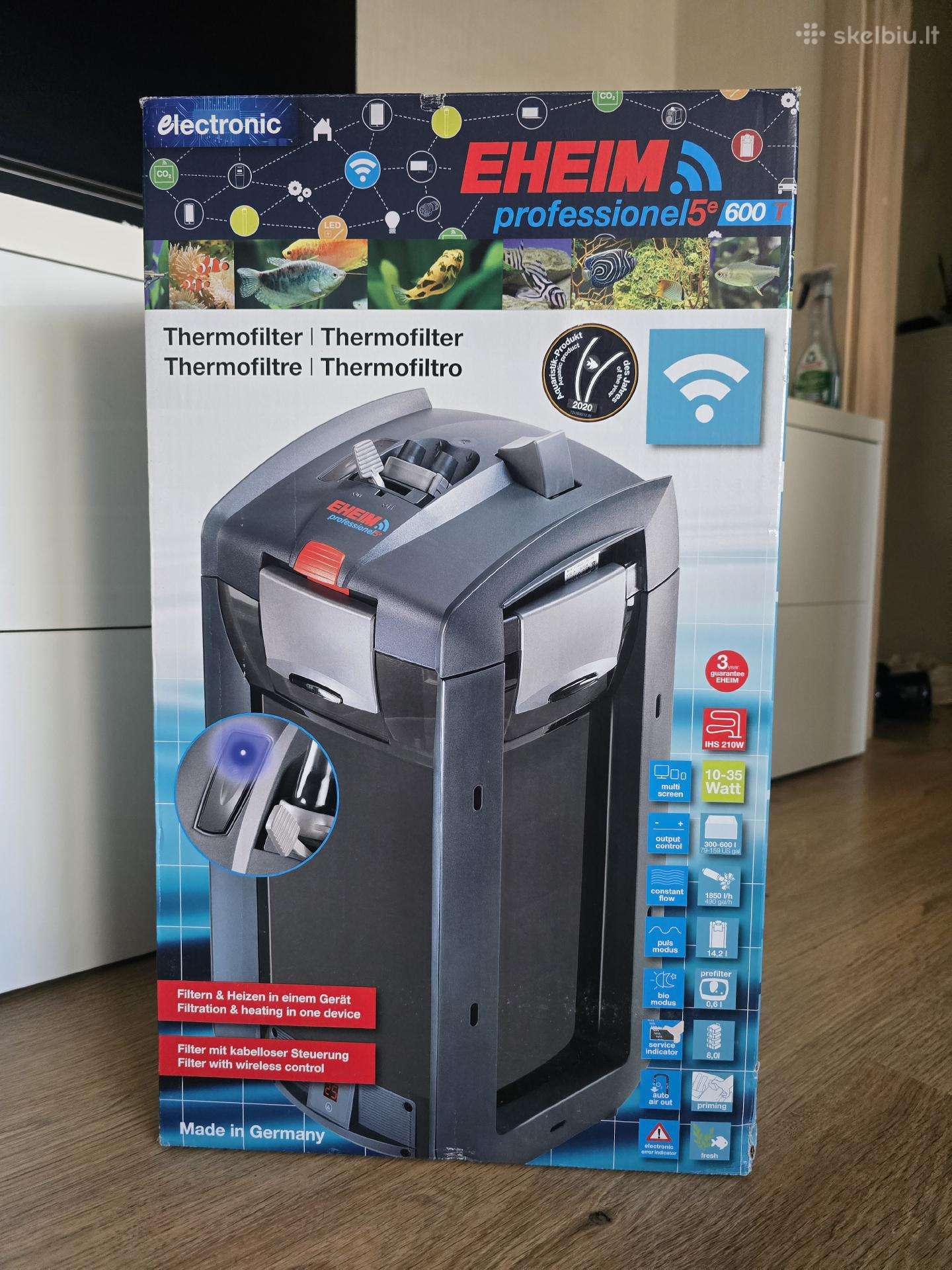 Išorinis filtras Eheim professional 5e 600t.