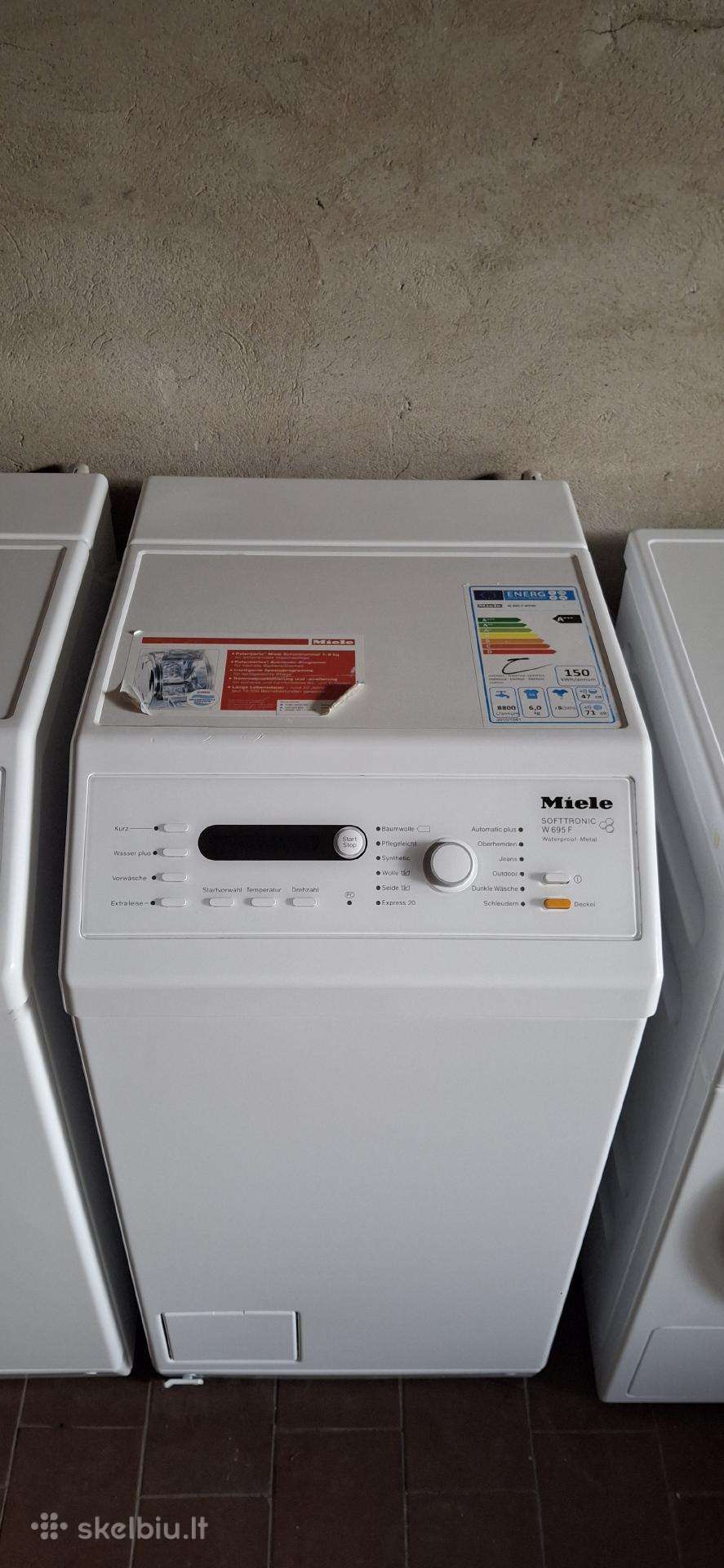Skalbimo mašina "Miele" W 695 F A+++
