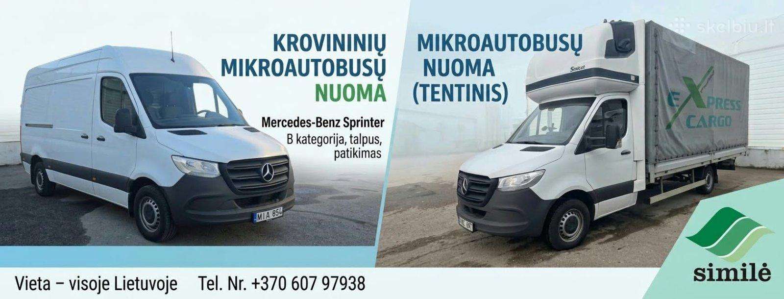 Mikroautobusiuku Nuoma Kaunas