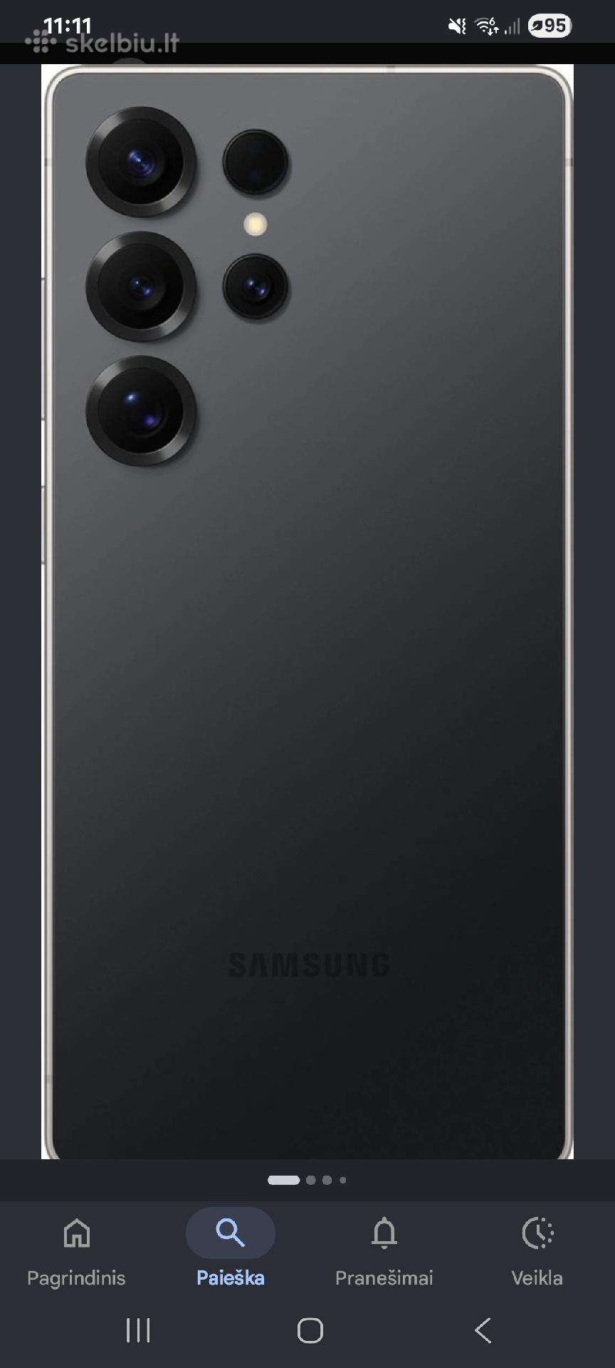 Nupirksiu tik nauja neišpakuota Samsung S25 ultra