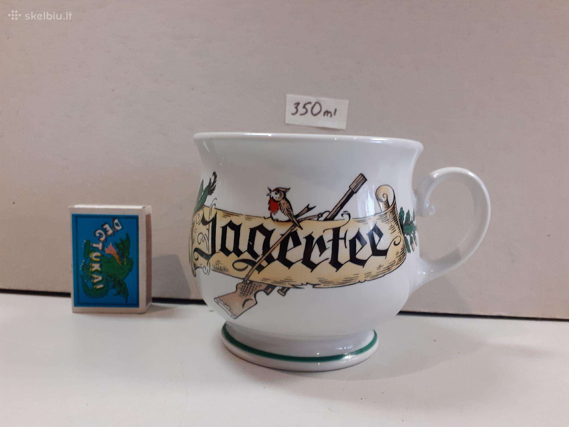 Jagertee - Medžiotojų arbatos puodelis.350ml.