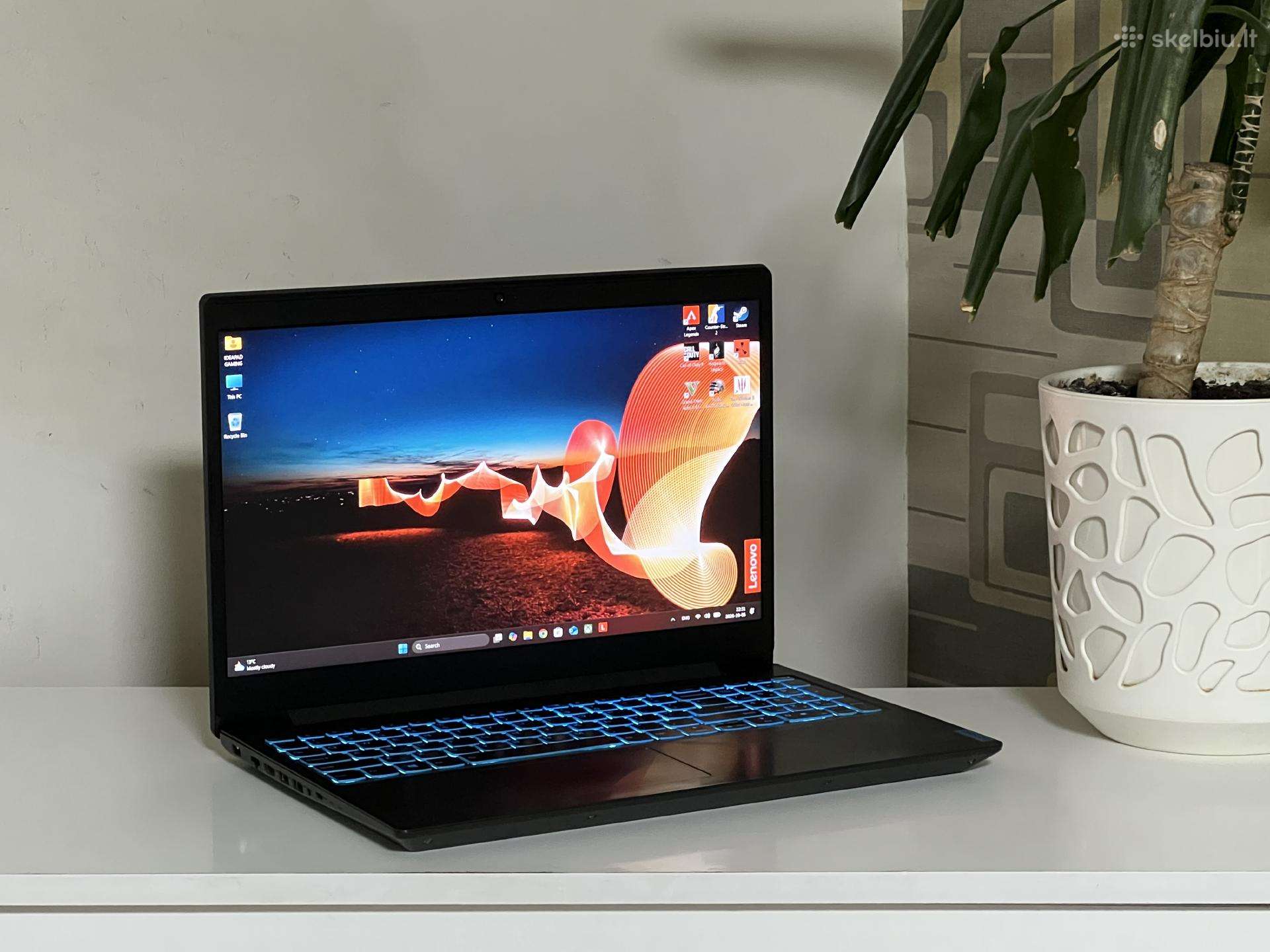 Parduodamas Lenovo L340 su Gtx 1650, 16gb/1.25tb.