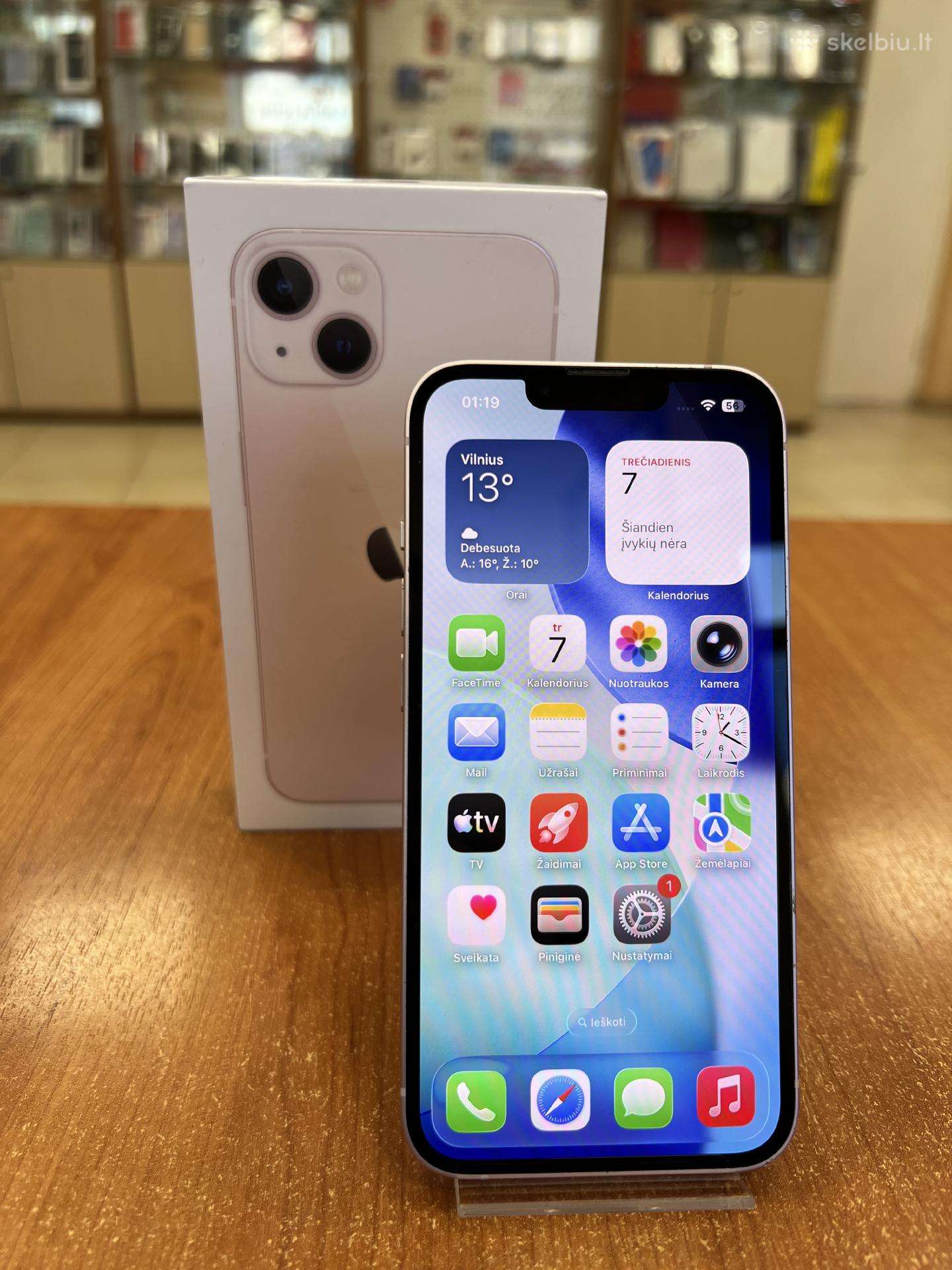 Apple iPhone 13 128gb (naudotas)