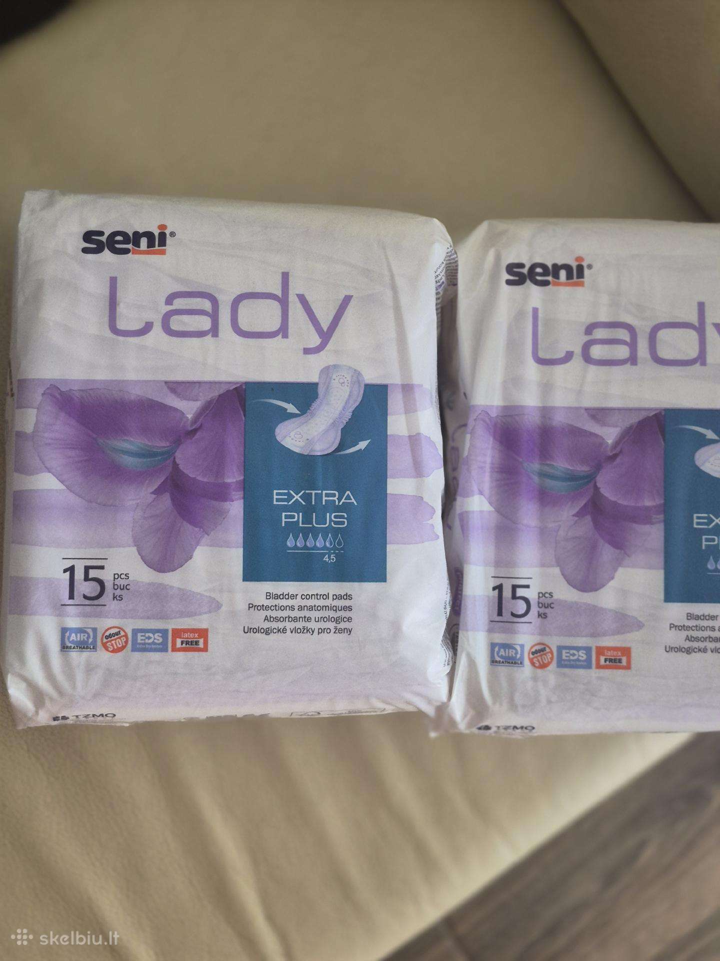 Seni Lady Extra Plus įklotai