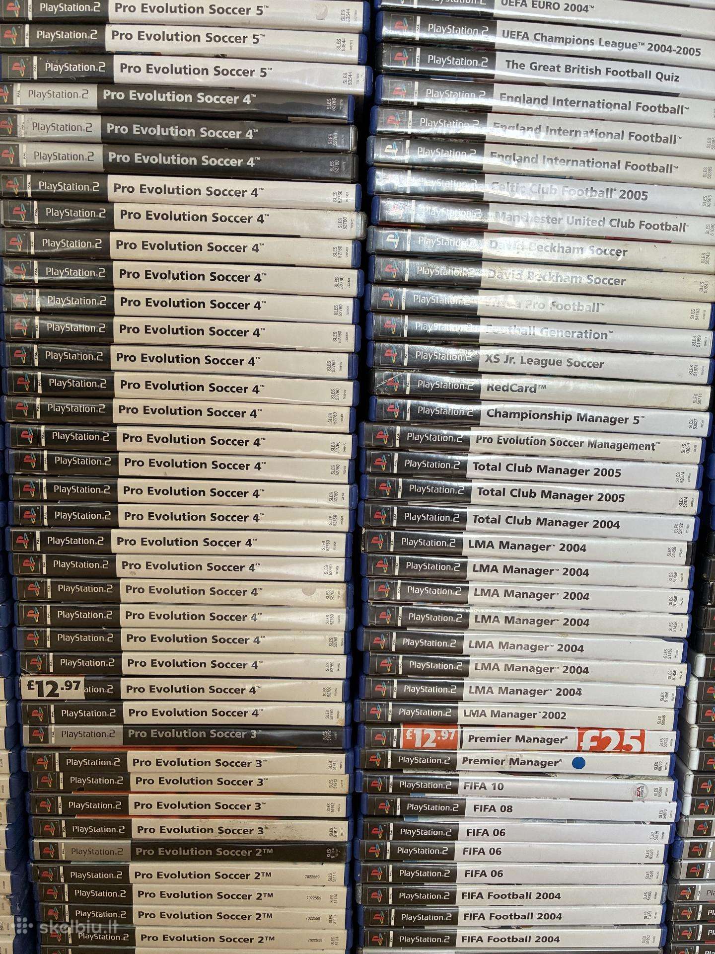 Ps2 Futbolo žaidimai