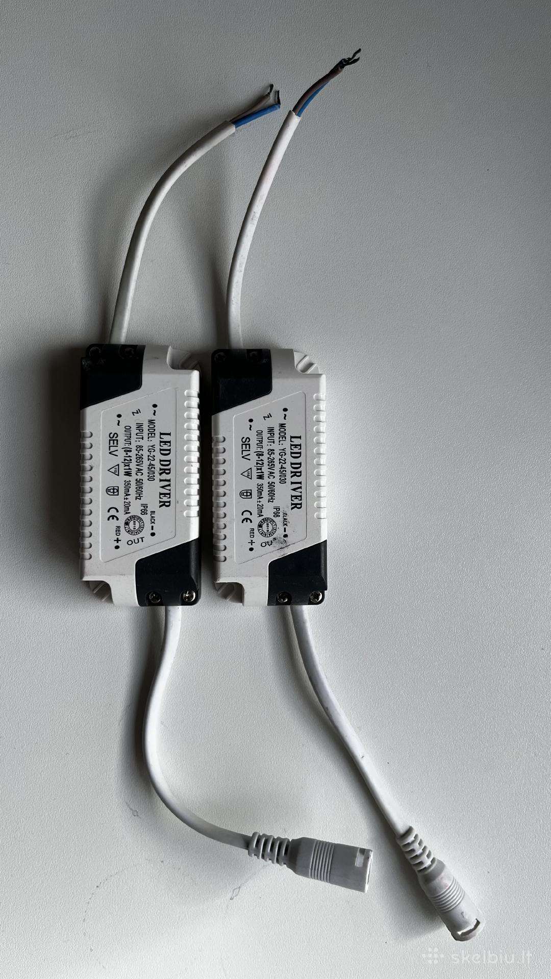 2 x LED juostos draiveriai