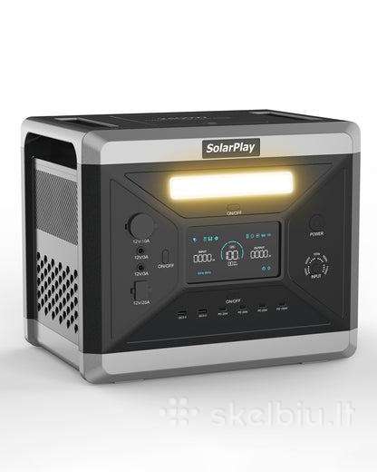 Nauja solarplay q2501 2400w energijos stotele