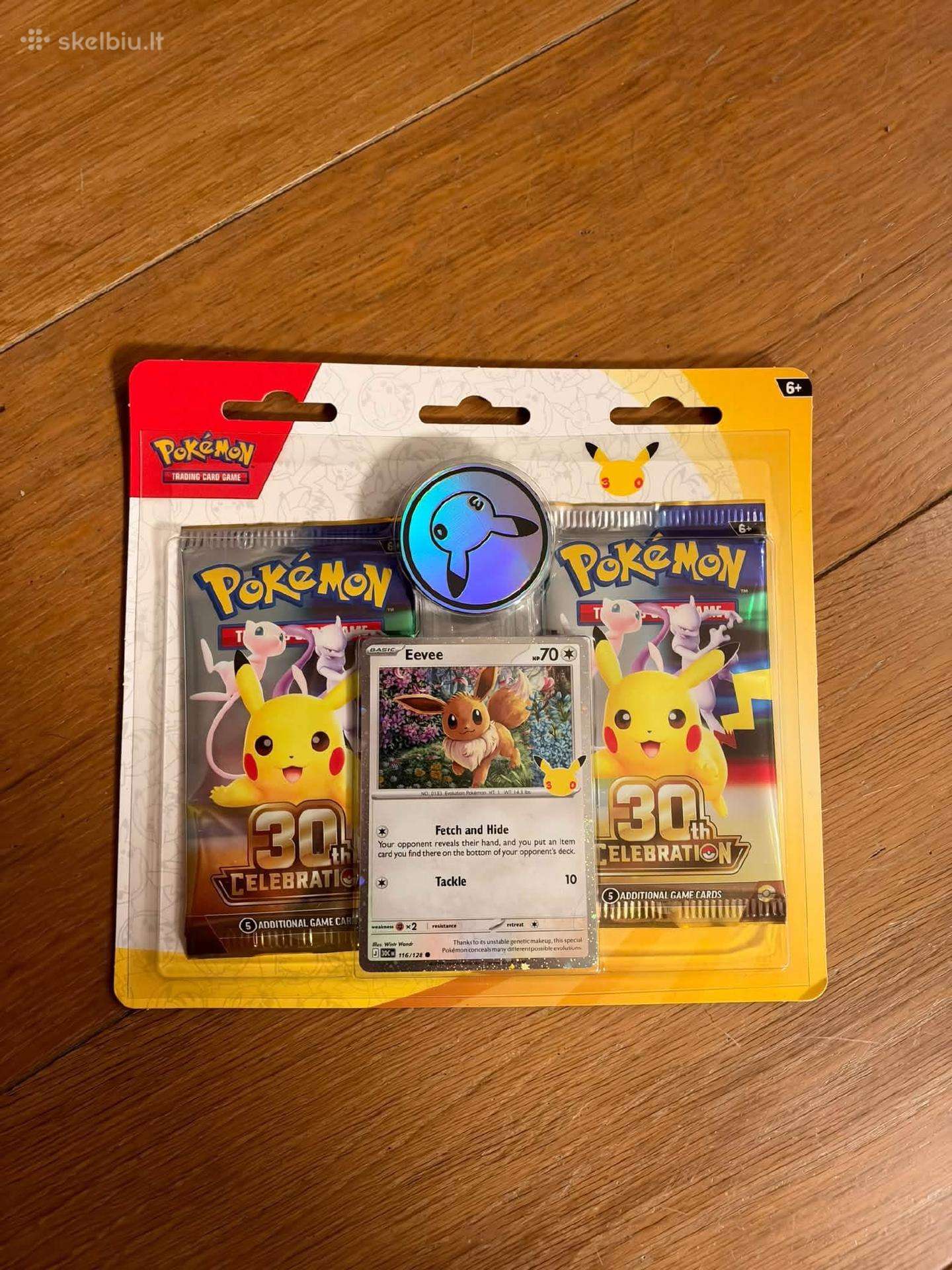 Pokemon 30th anniversary blister pack