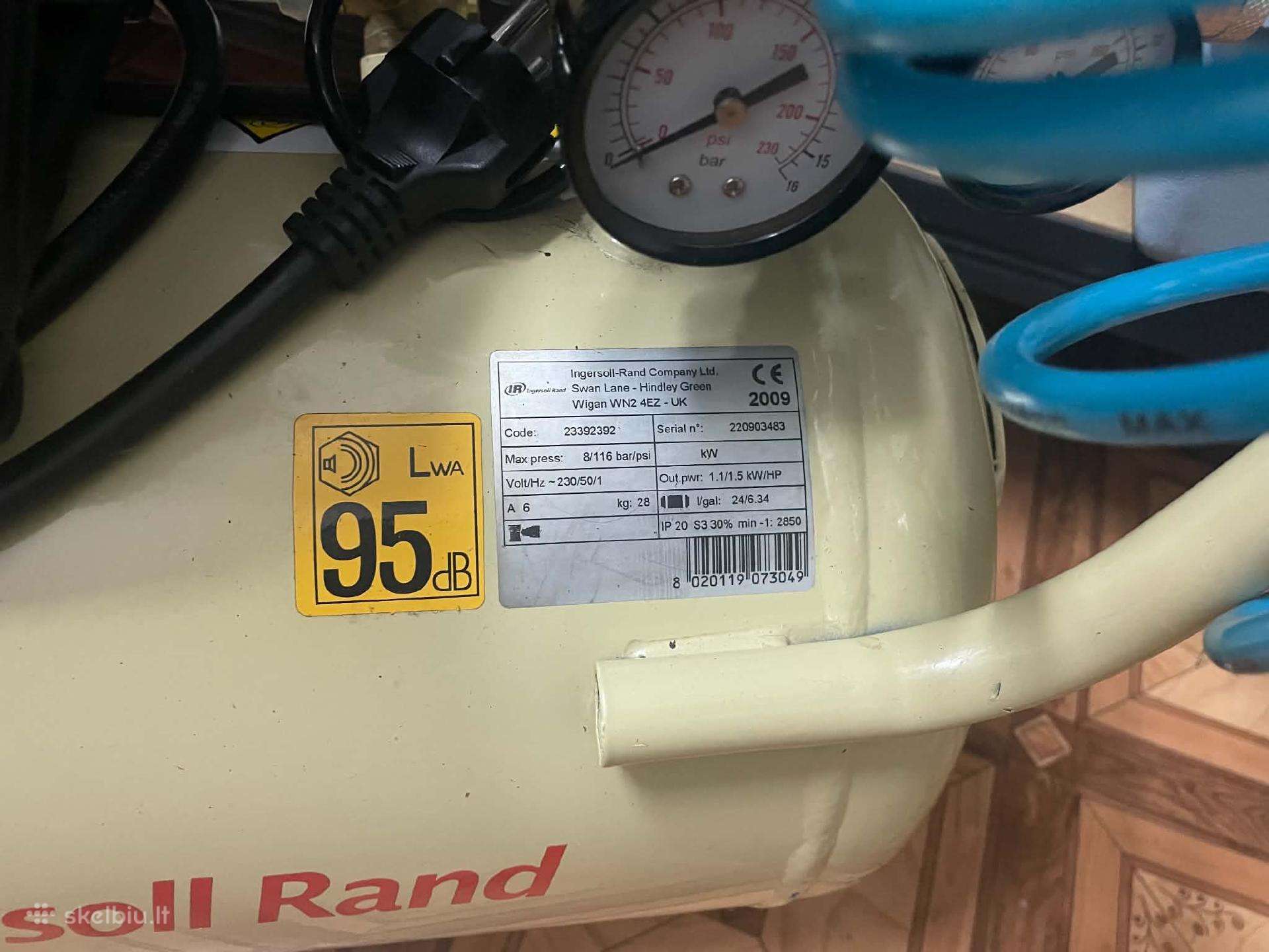 Oro kompresorius Ingersoll Rand